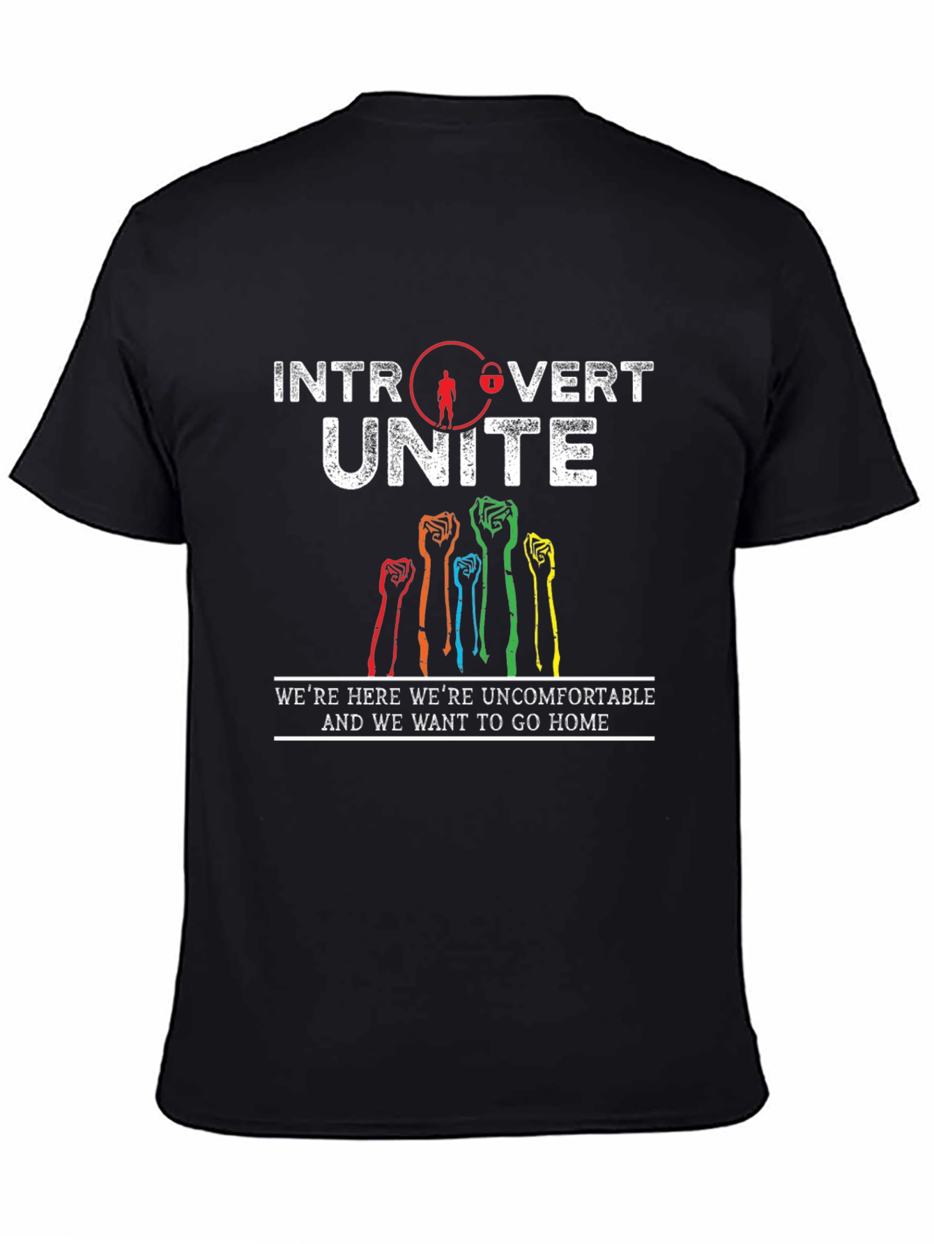 Introvert Unite Graphic T-Shirt