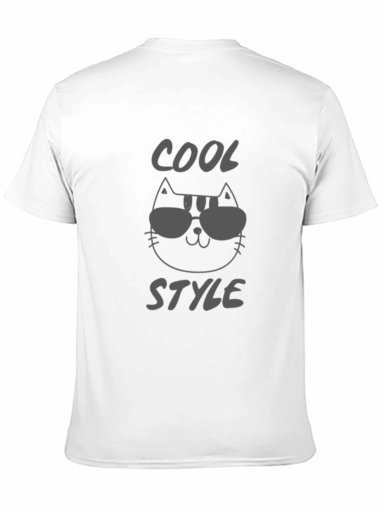 Cool Style Cat Graphic Tee - Unisex