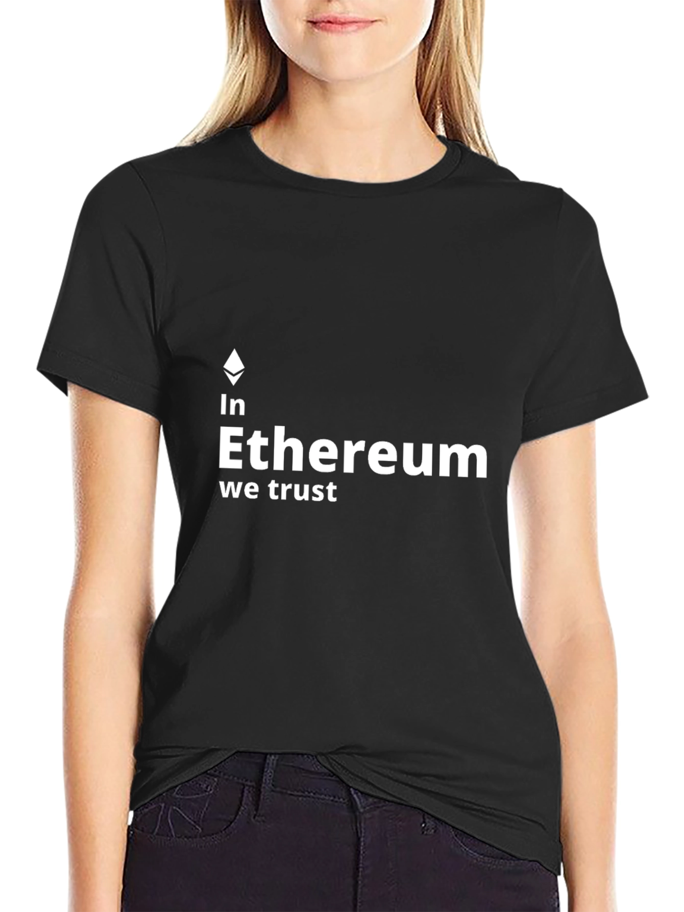 Ethereum We Trust Black T-Shirt - Crypto Fashion