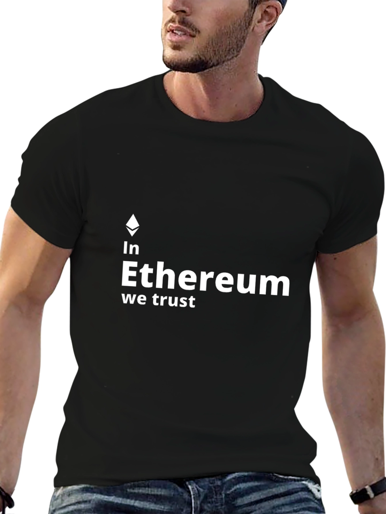 Ethereum We Trust Black T-Shirt - Crypto Fashion