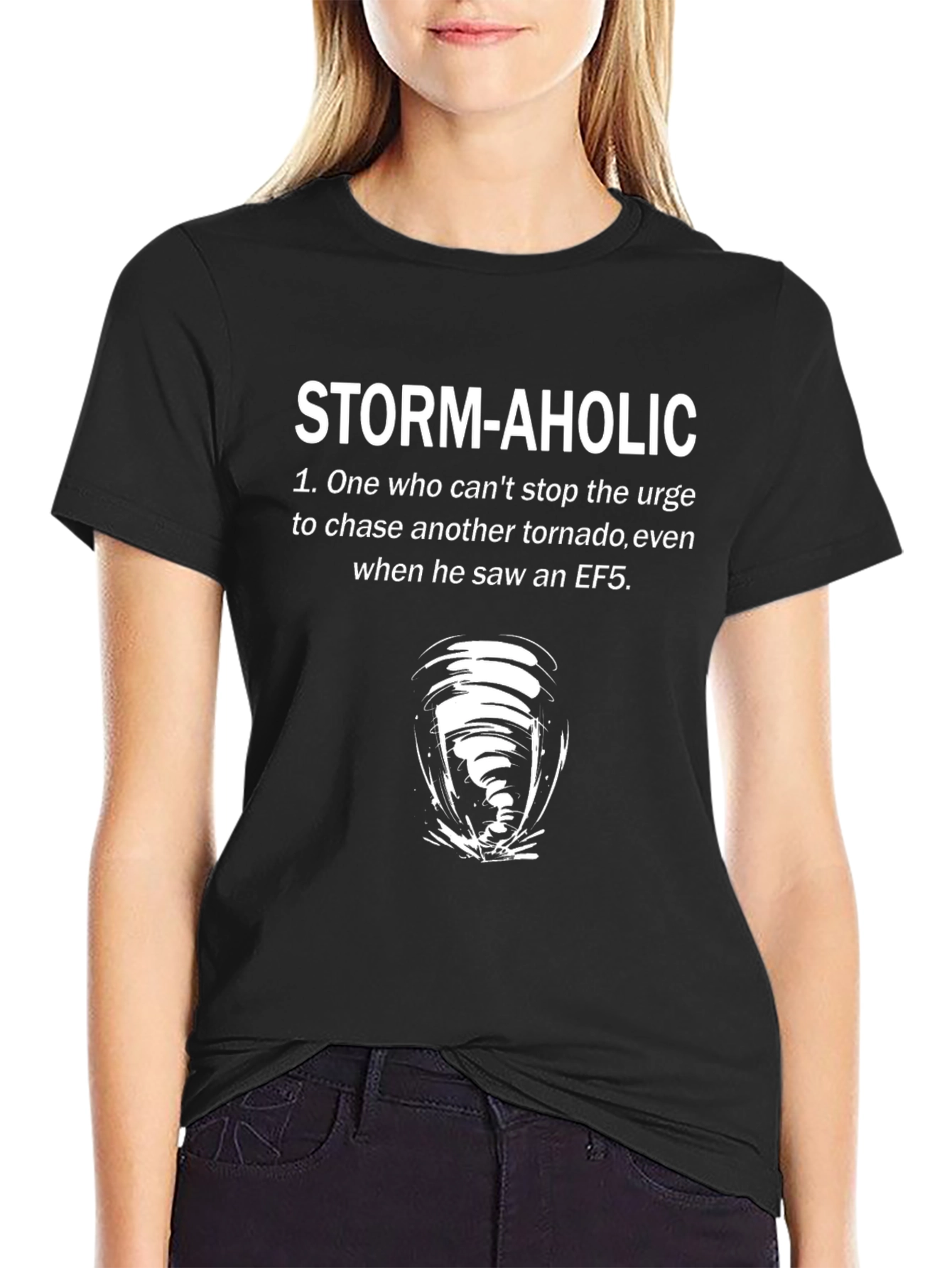 Storm-aholic Tornado Chaser T-Shirt