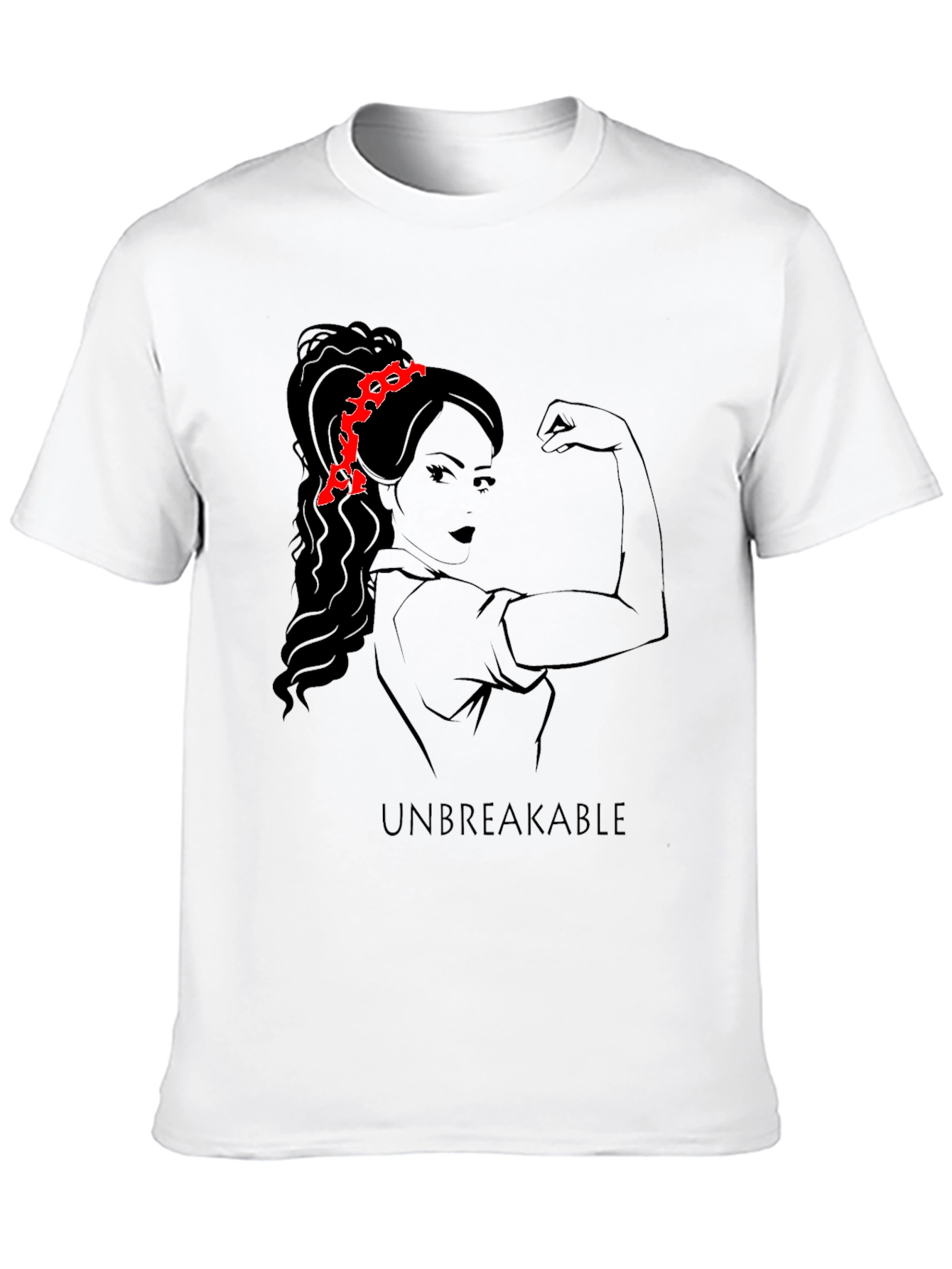 Unbreakable Rosie the Riveter Graphic Tee