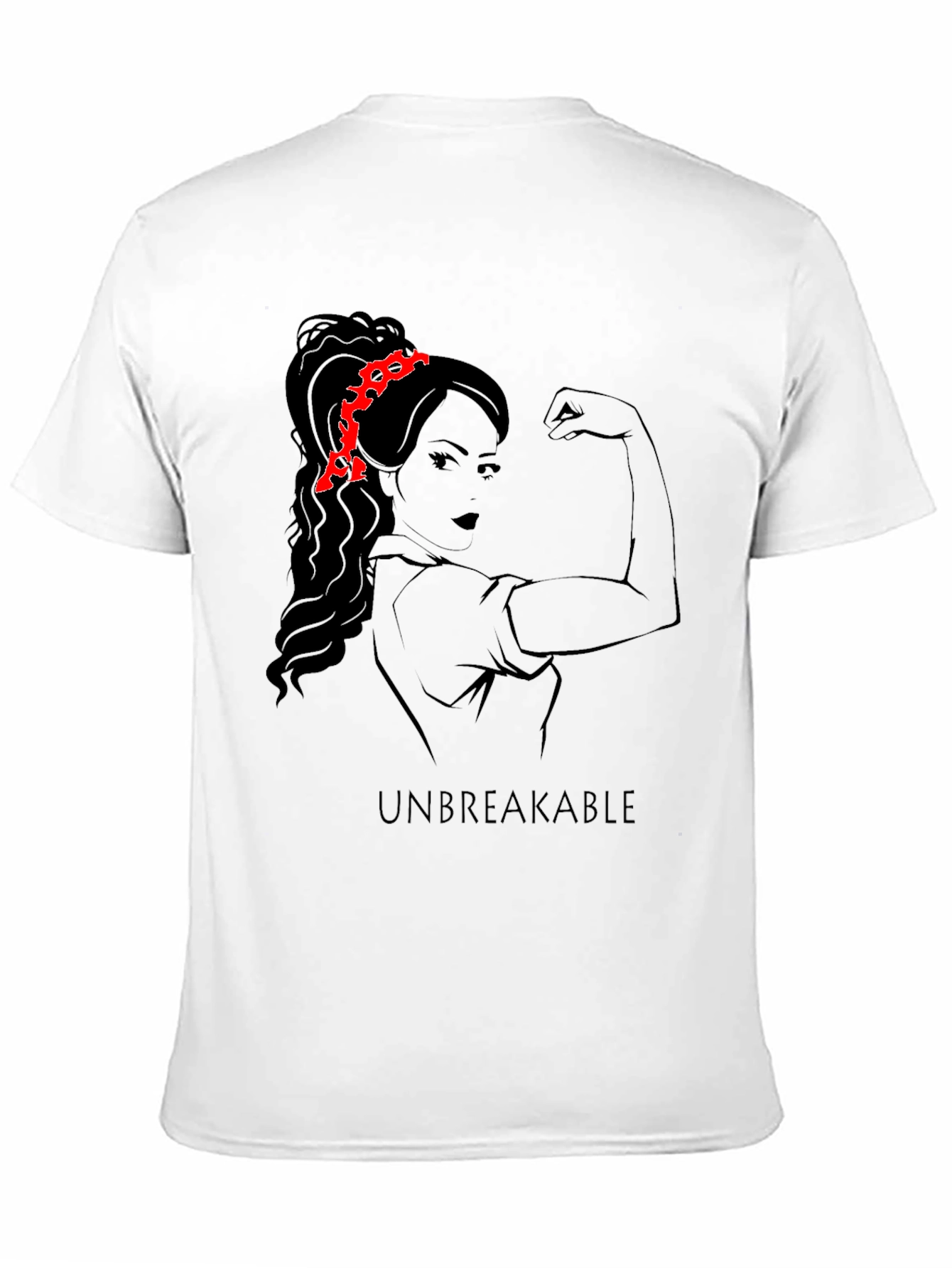 Unbreakable Rosie the Riveter Graphic Tee