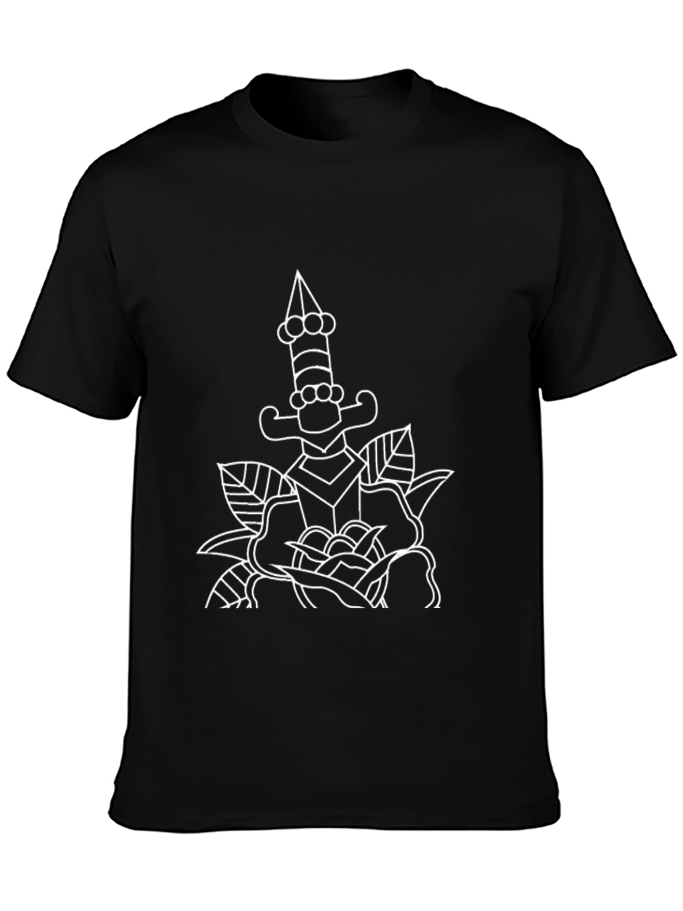 Dagger & Rose Graphic Tee - Classic Cool
