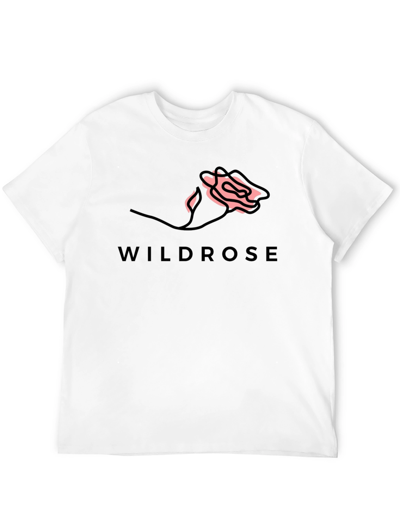 Wildrose Graphic T-Shirt - Black
