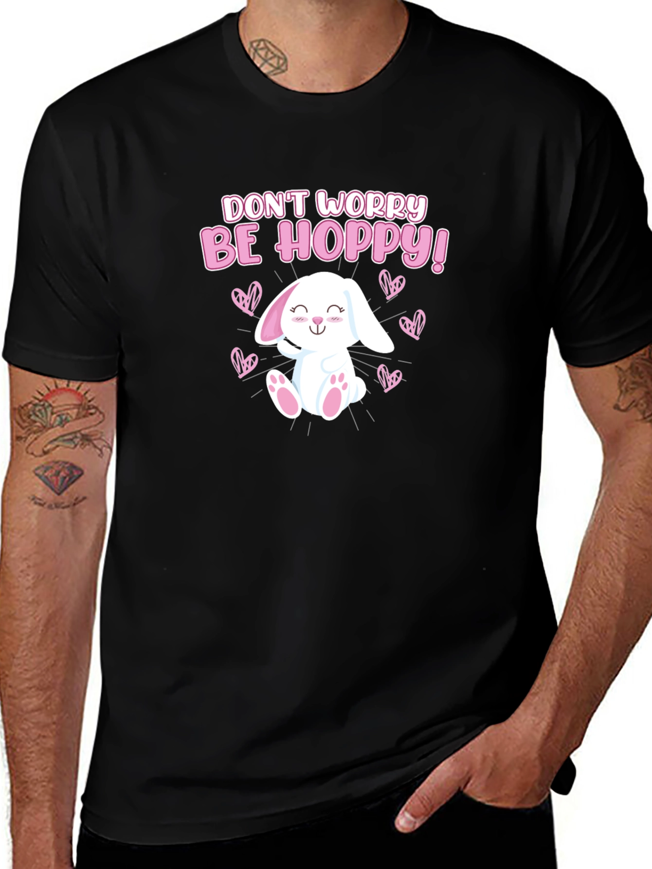 Dont Worry Be Hoppy Easter T-Shirt