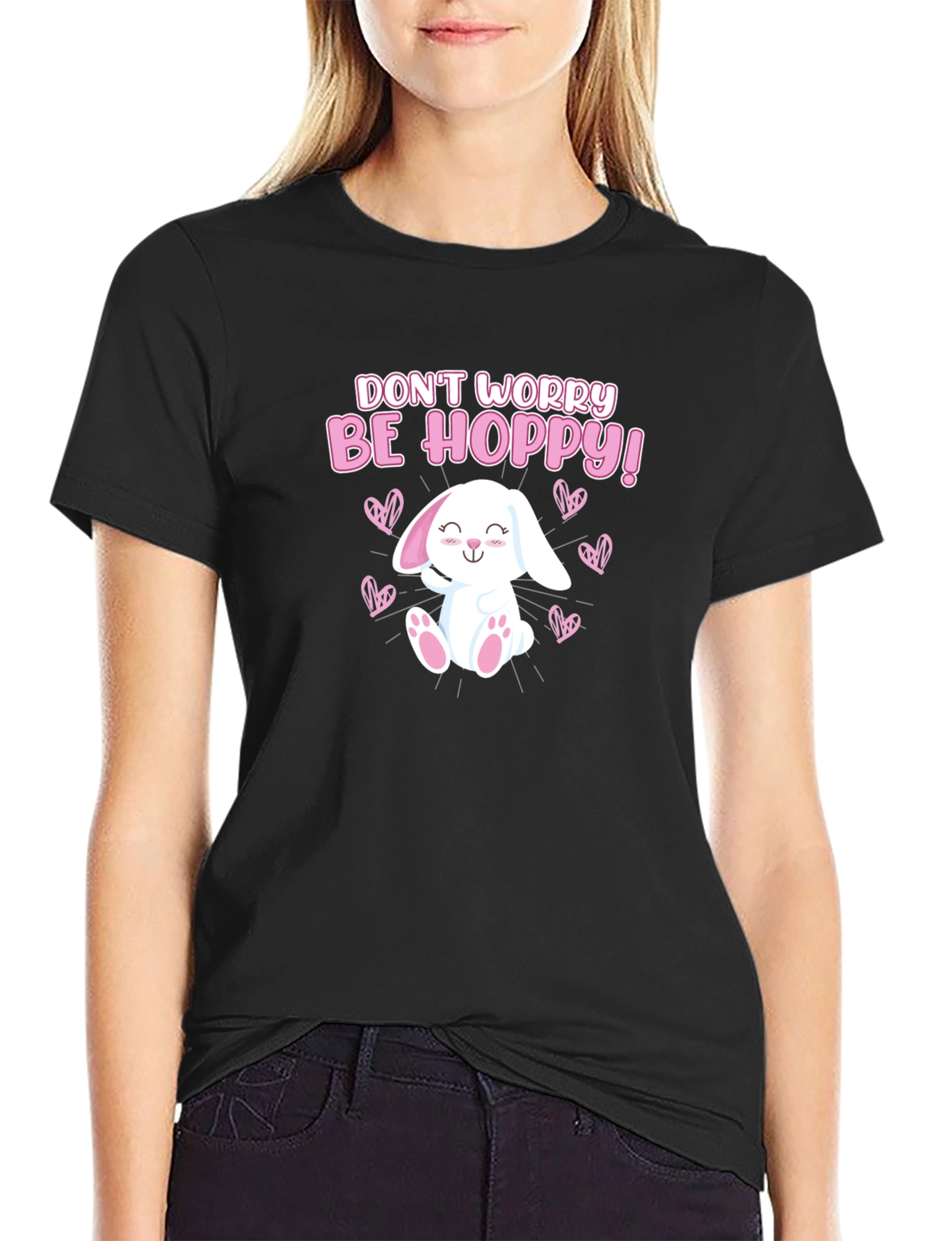 Dont Worry Be Hoppy Easter T-Shirt