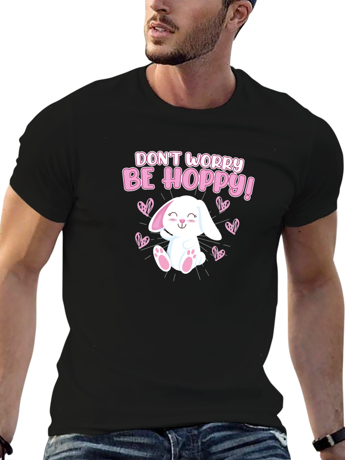 Dont Worry Be Hoppy Easter T-Shirt