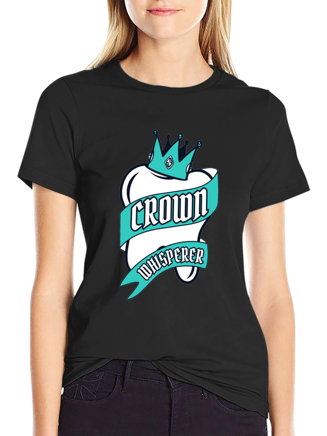 Crown Whisperer Graphic T-Shirt - Dental Theme