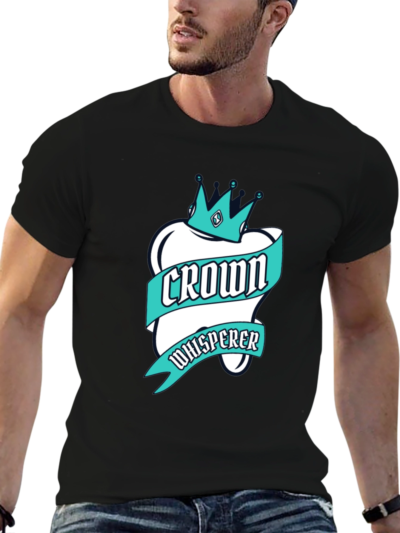 Crown Whisperer Graphic T-Shirt - Dental Theme