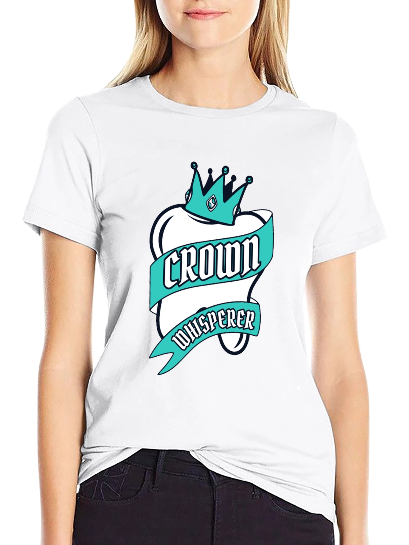 Crown Whisperer Graphic T-Shirt - Dental Theme