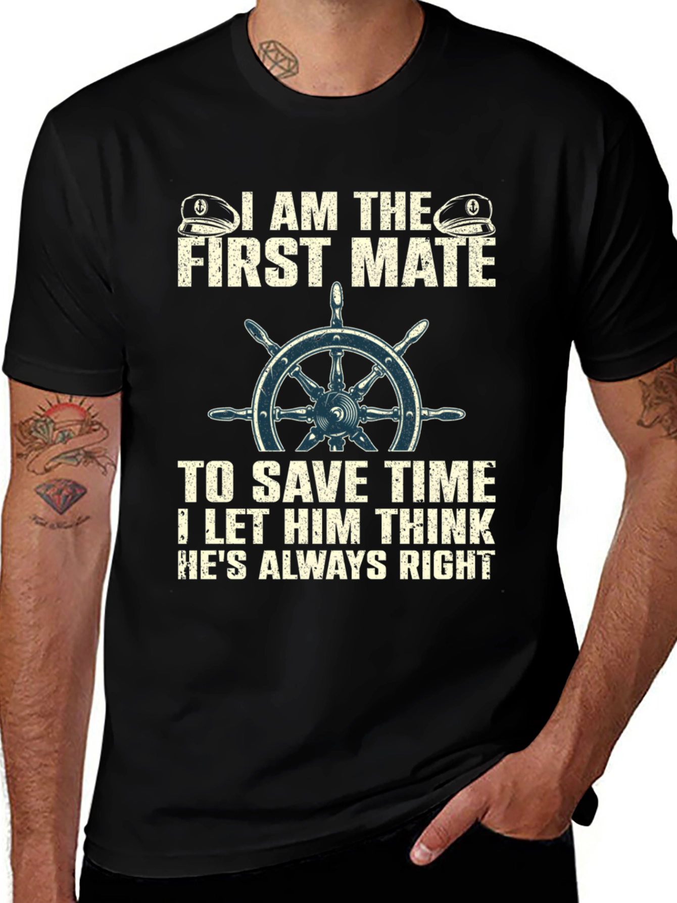 First Mate Funny Graphic Tee