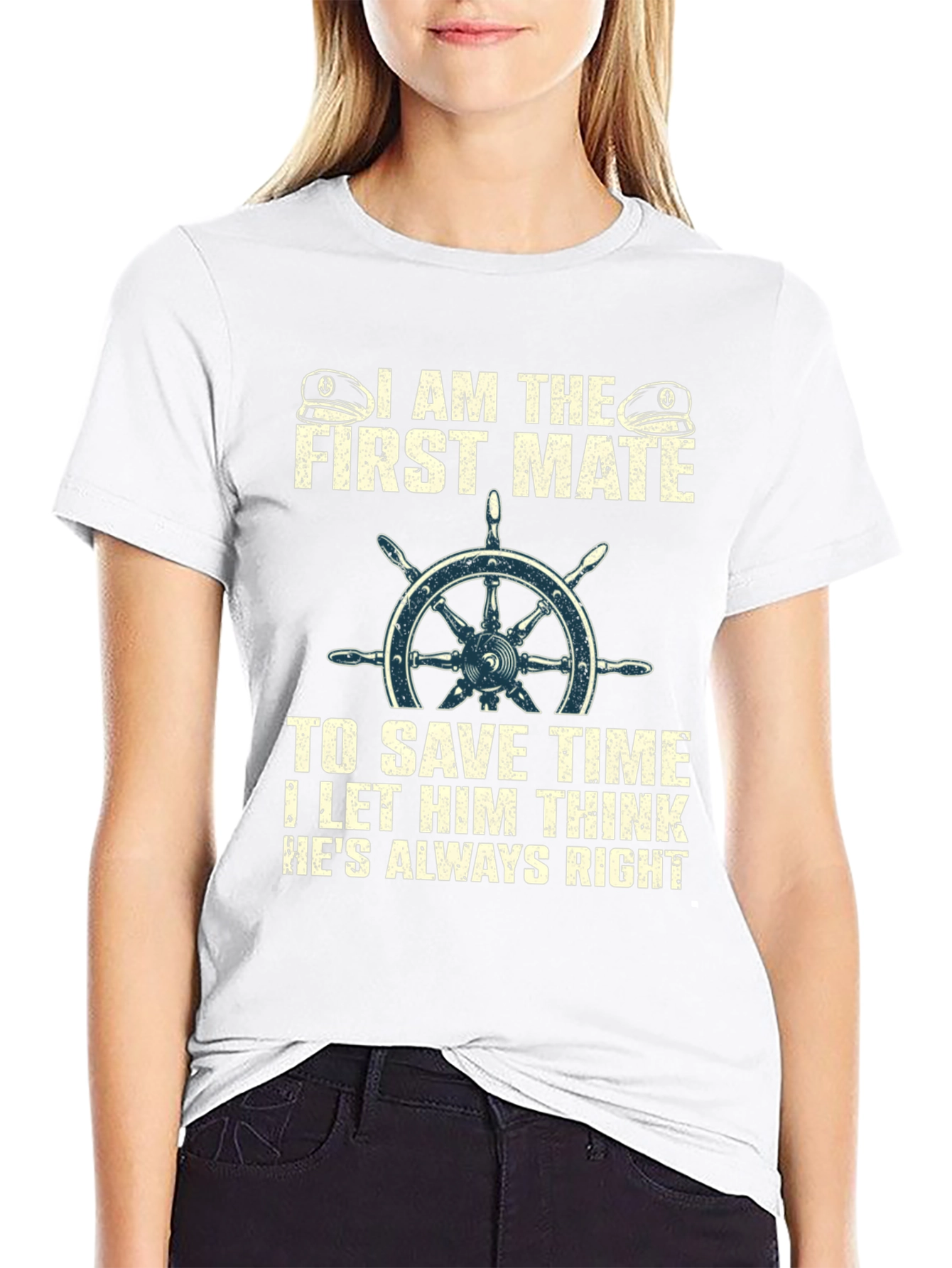 First Mate Funny Graphic Tee