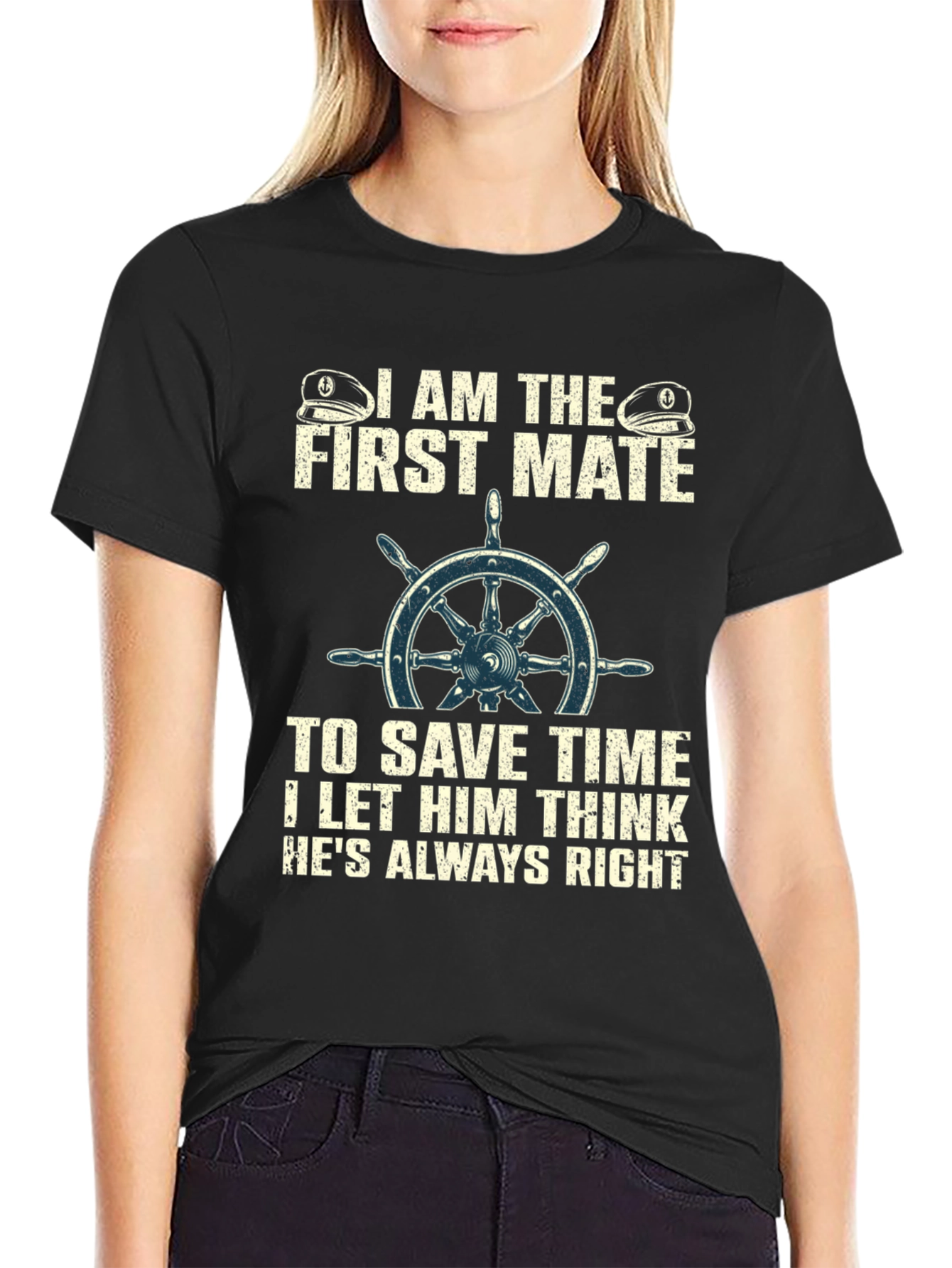 First Mate Funny Graphic Tee