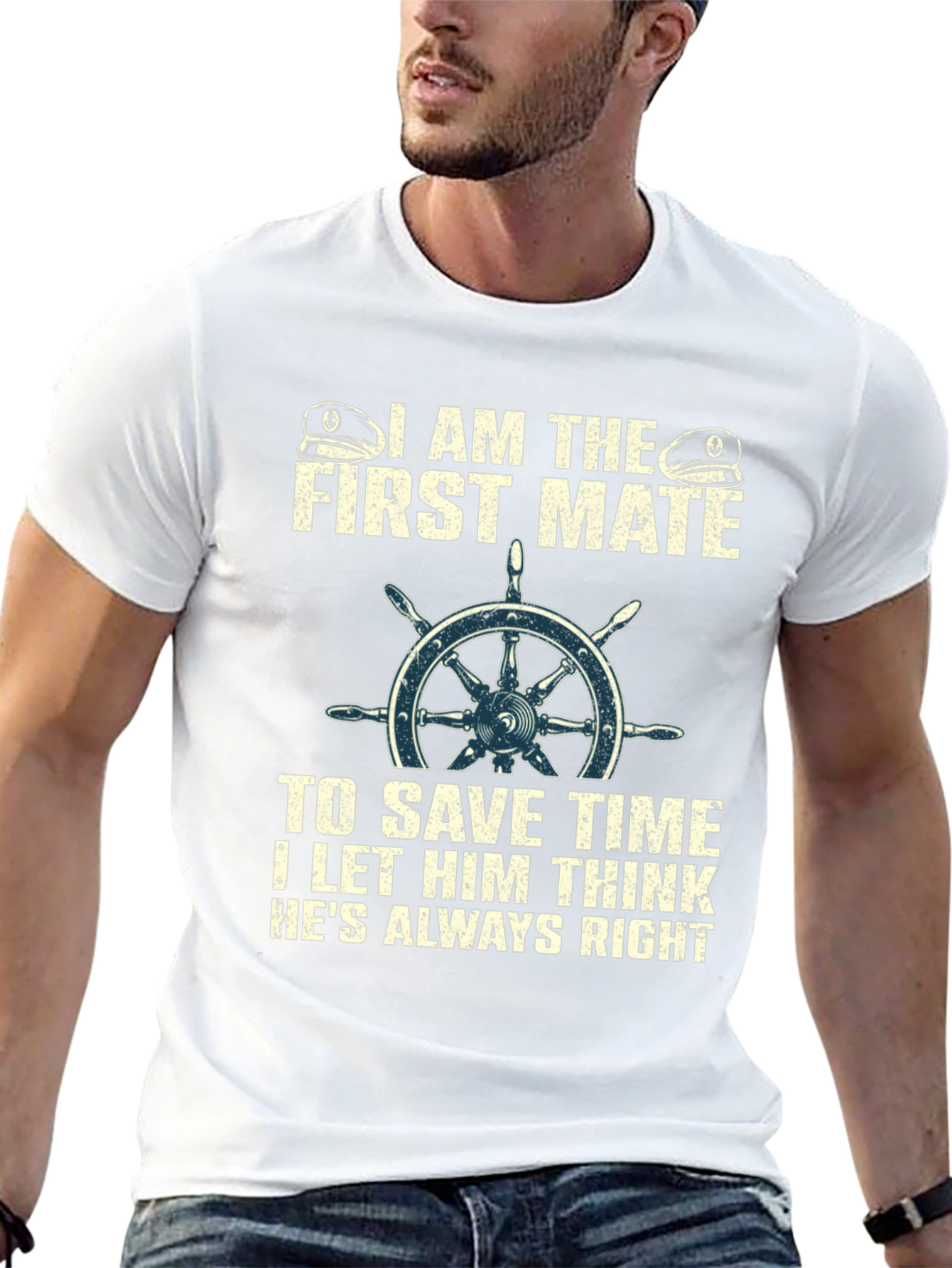 First Mate Funny Graphic Tee