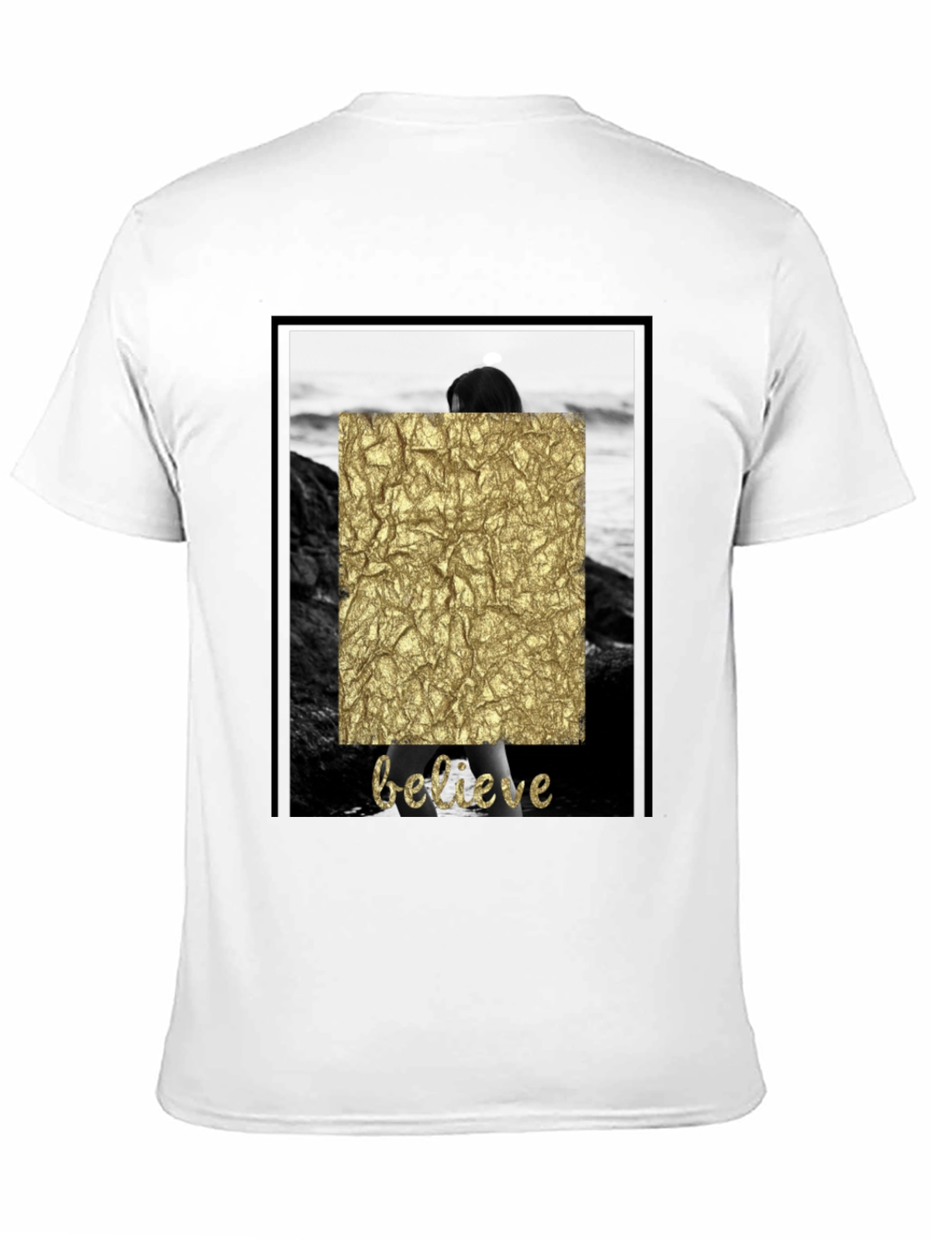 Believe Graphic Tee - Stylish Crew Neck T-Shirt