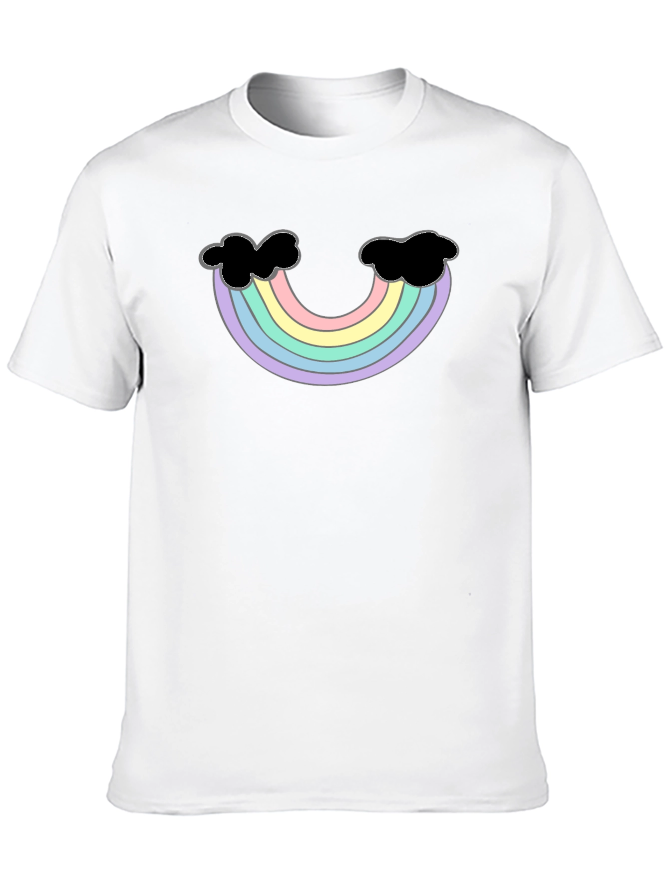 Pastel Rainbow T-Shirt - Unique Design