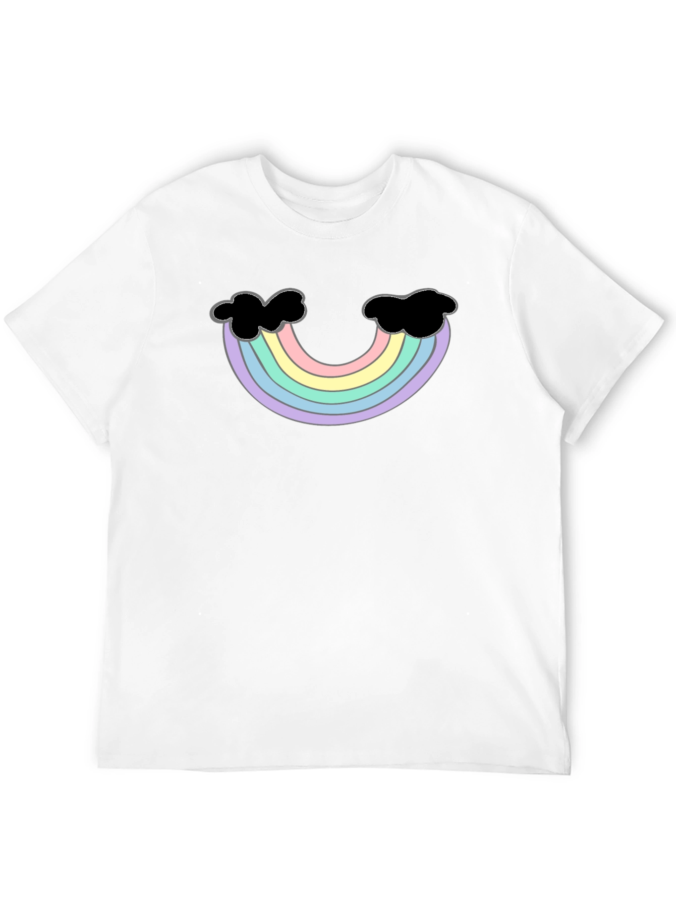 Pastel Rainbow T-Shirt - Unique Design