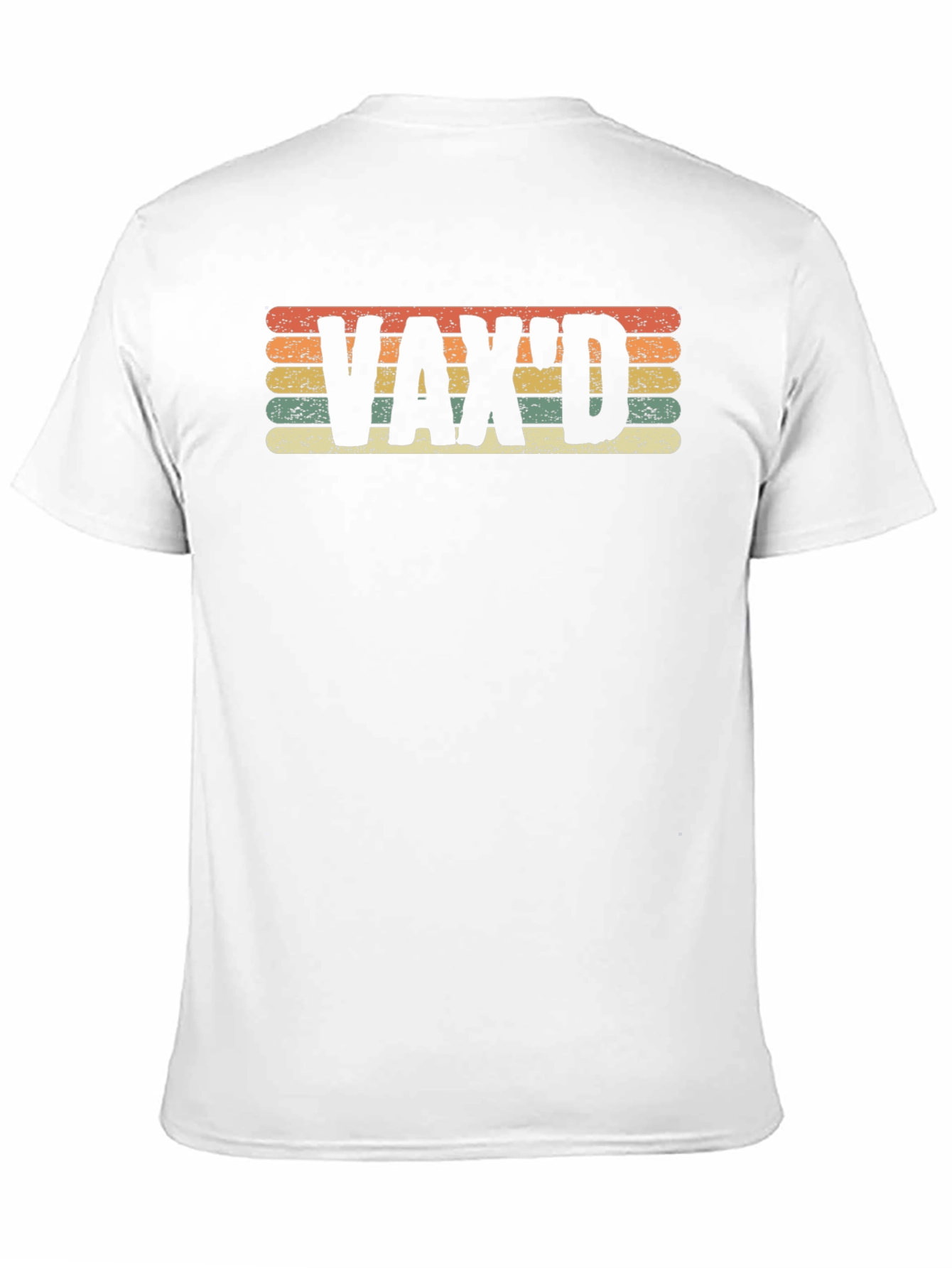 Vaxd Graphic T-Shirt - Retro Style Vaccinated Tee