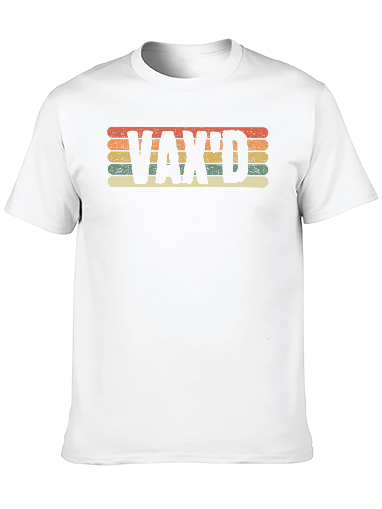 Vaxd Graphic T-Shirt - Retro Style Vaccinated Tee