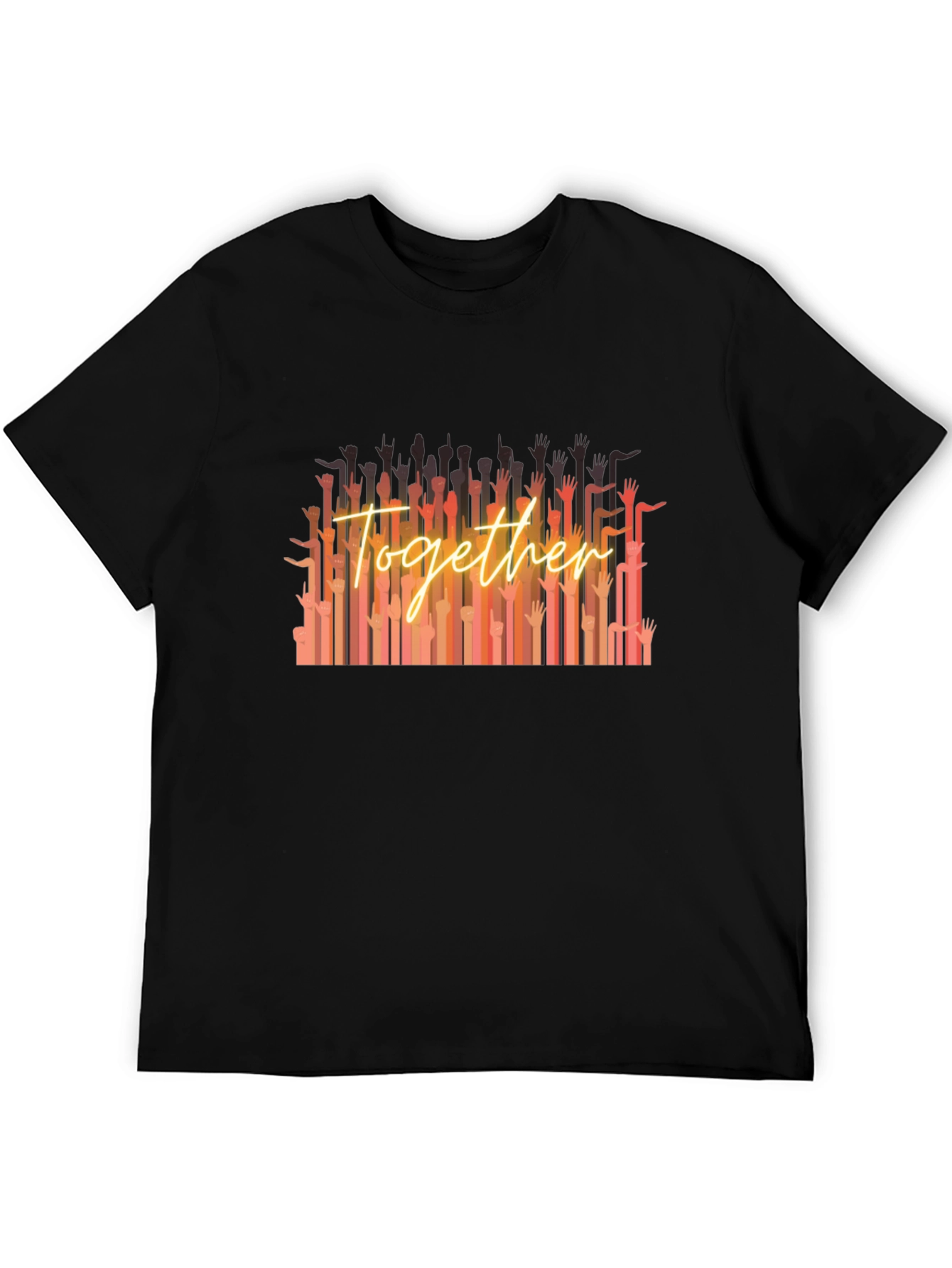 Together Graphic T-Shirt - Black