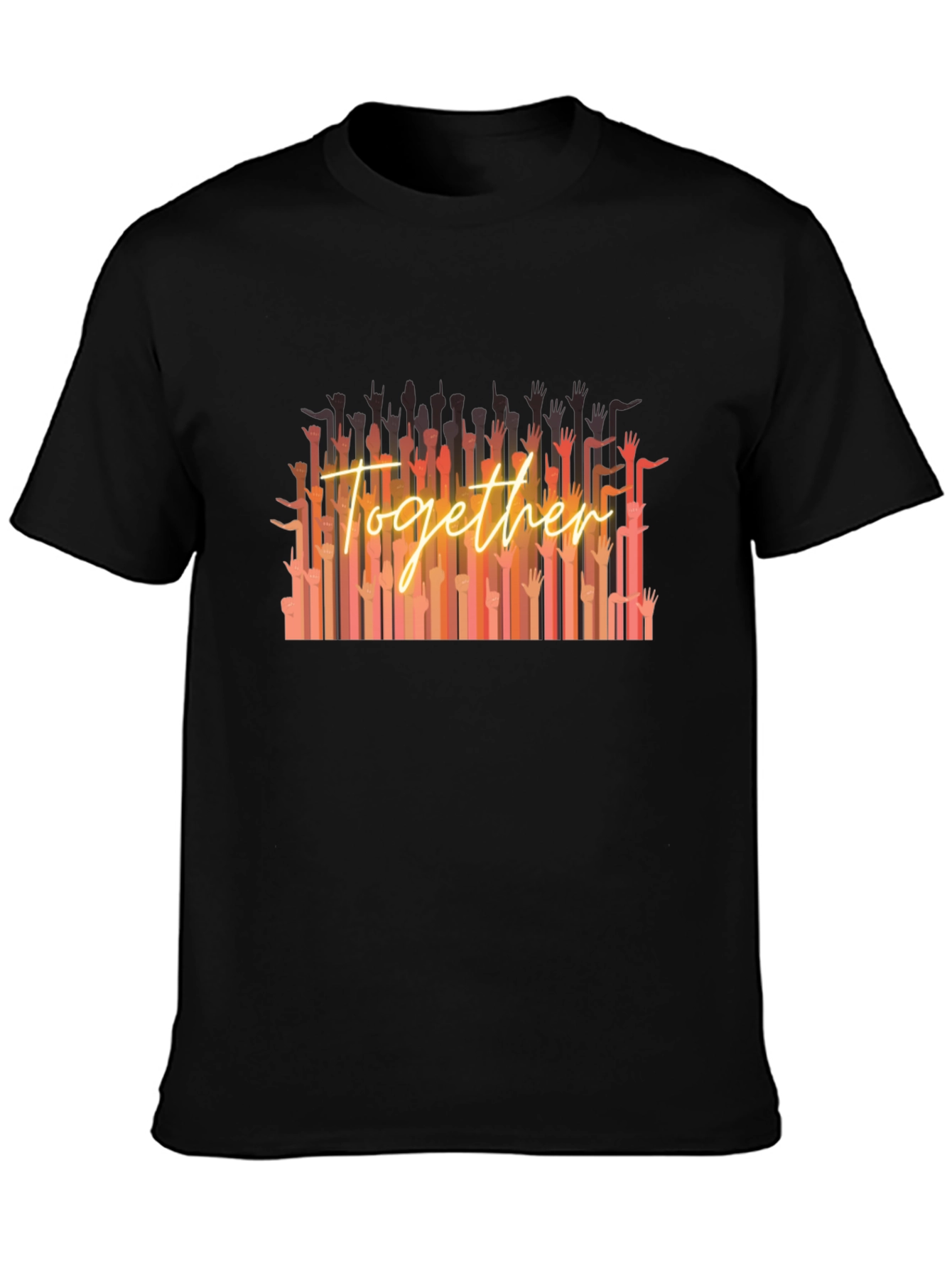 Together Graphic T-Shirt - Black