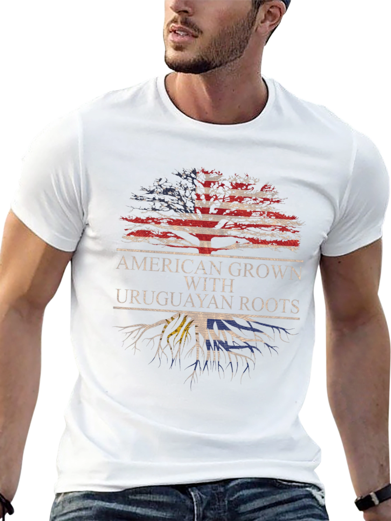 American Grown with Uruguayan Roots T-Shirt