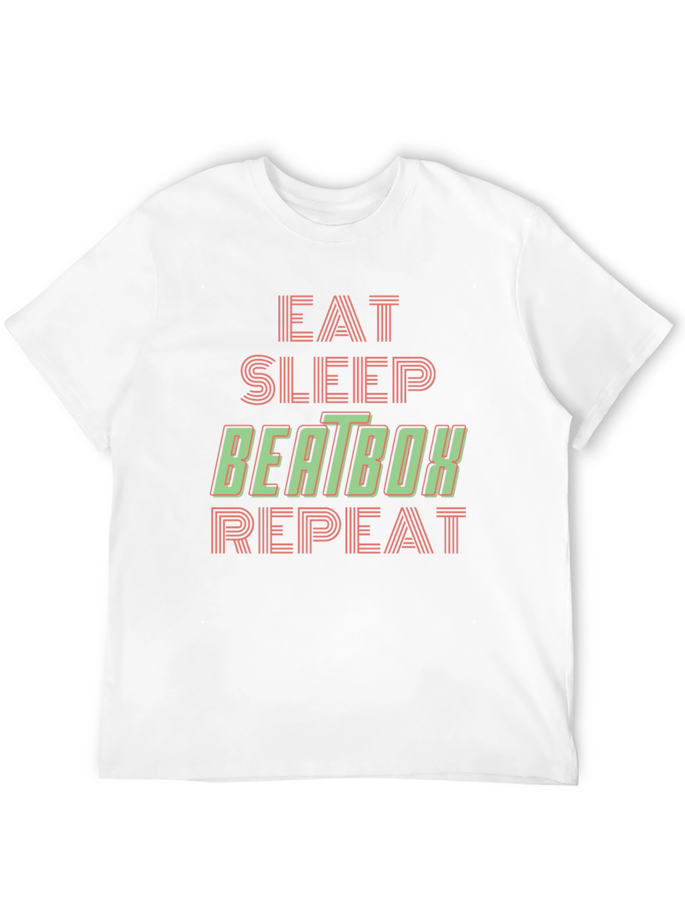 Eat Sleep Beatbox Repeat Graphic Tee