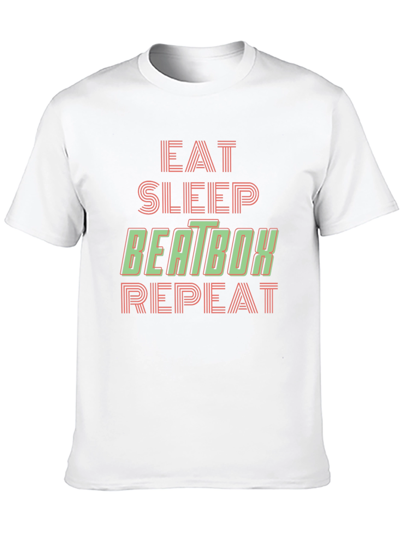 Eat Sleep Beatbox Repeat Graphic Tee