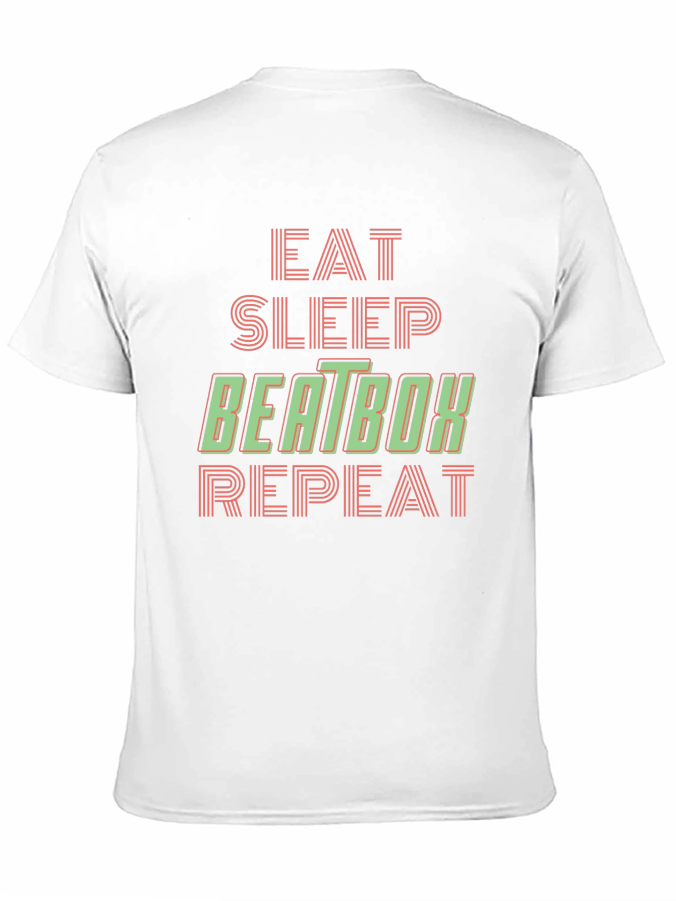 Eat Sleep Beatbox Repeat Graphic Tee