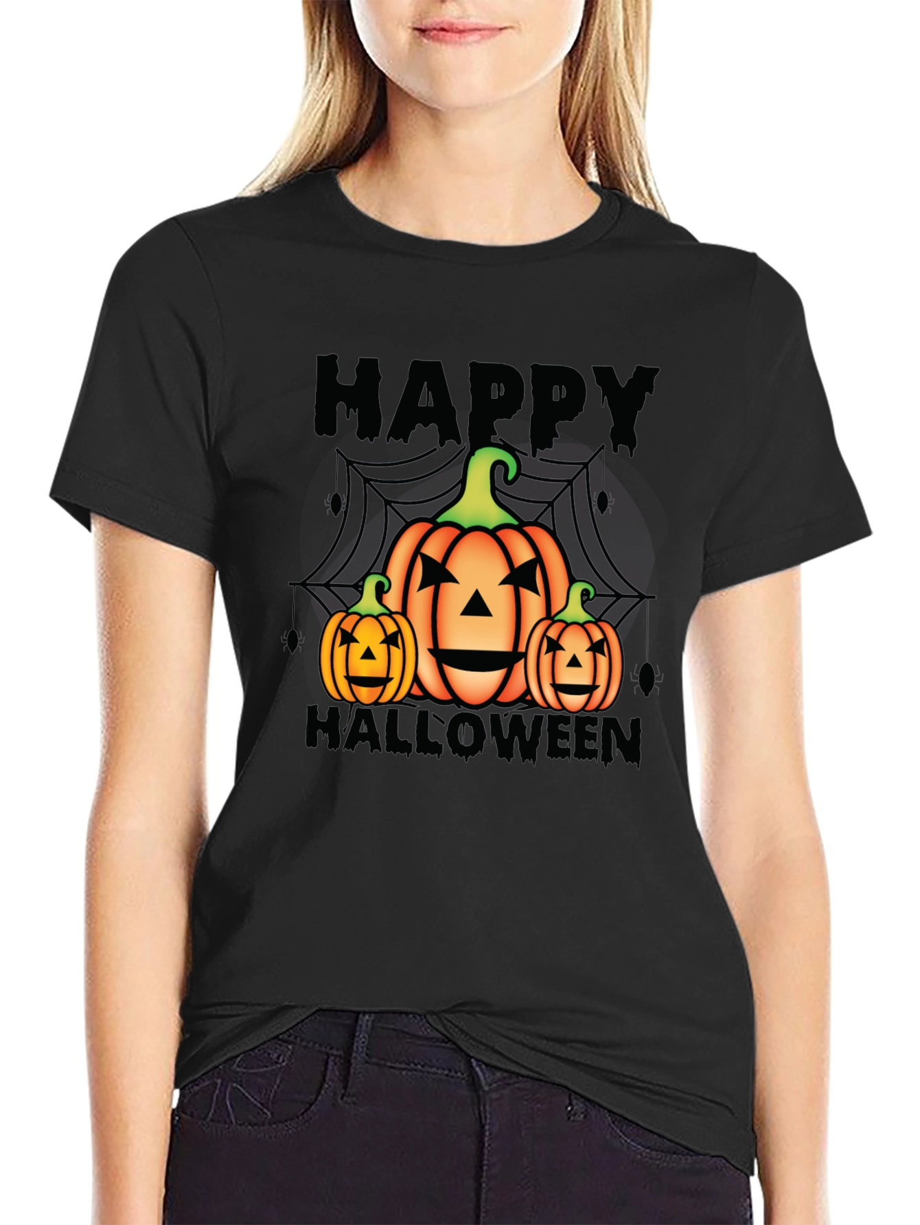 Happy Halloween Pumpkin T-Shirt