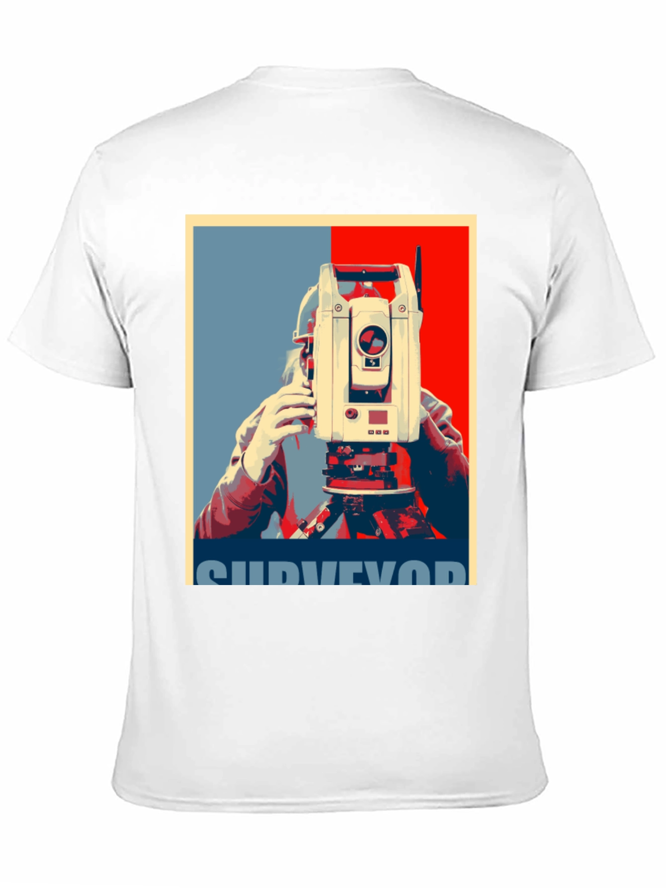 Surveyor Graphic T-Shirt - Cool Construction Tee