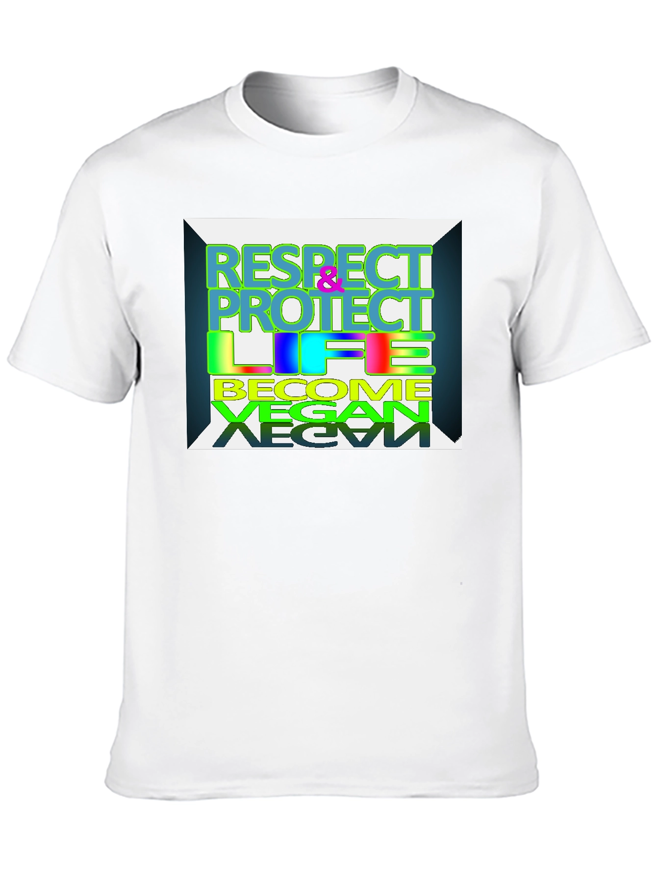 Respect Protect Life Vegan T-Shirt