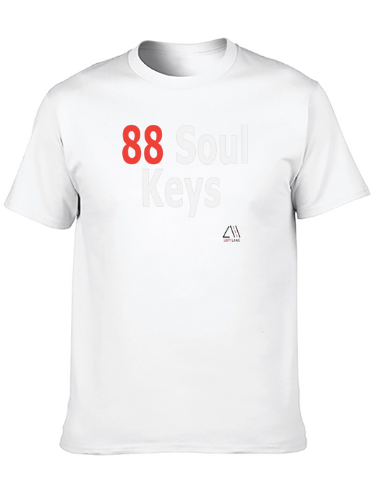 88 Soul Keys Black Graphic Tee