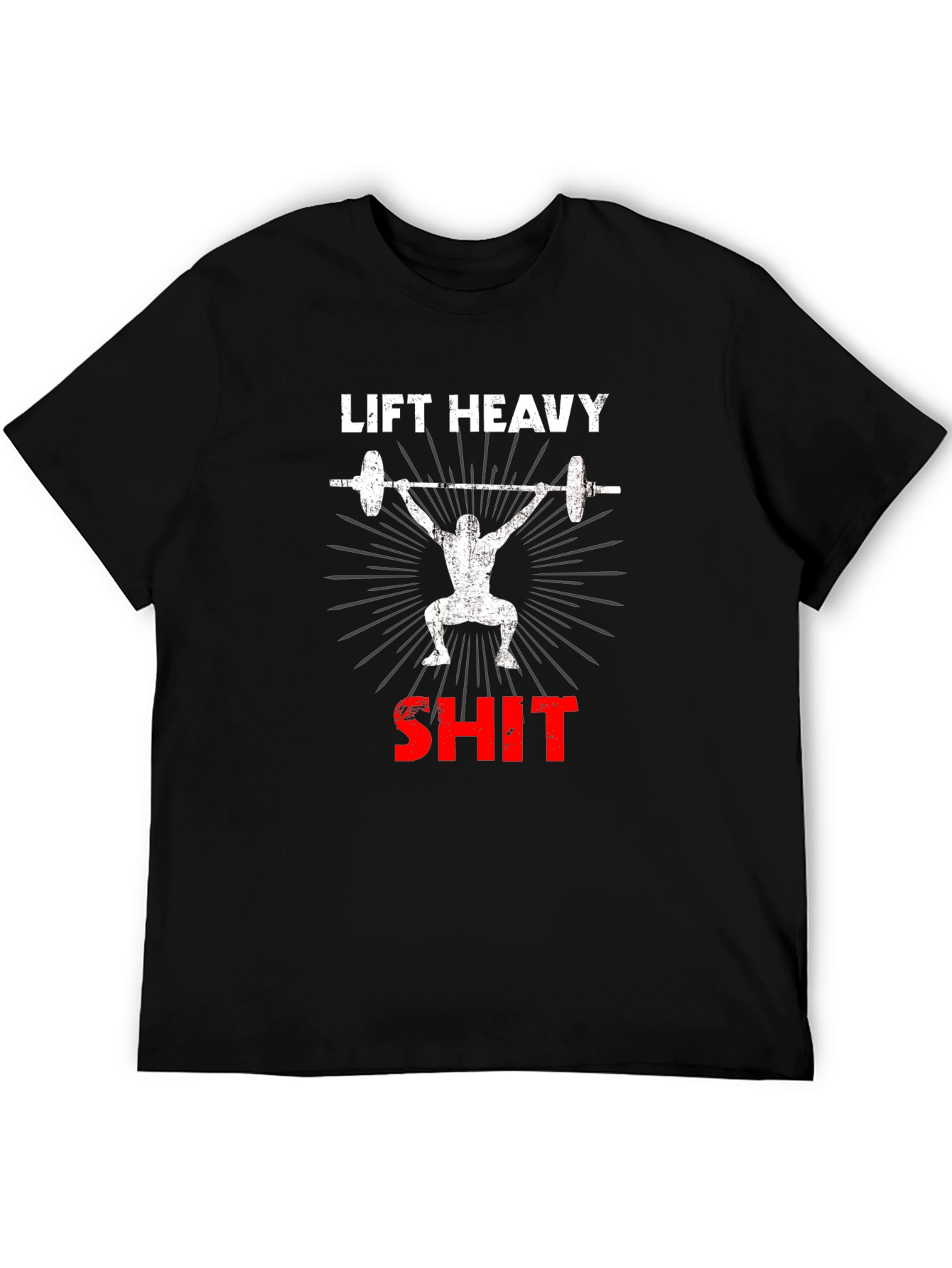 Lift Heavy Gym T-Shirt - Weightlifting Tee