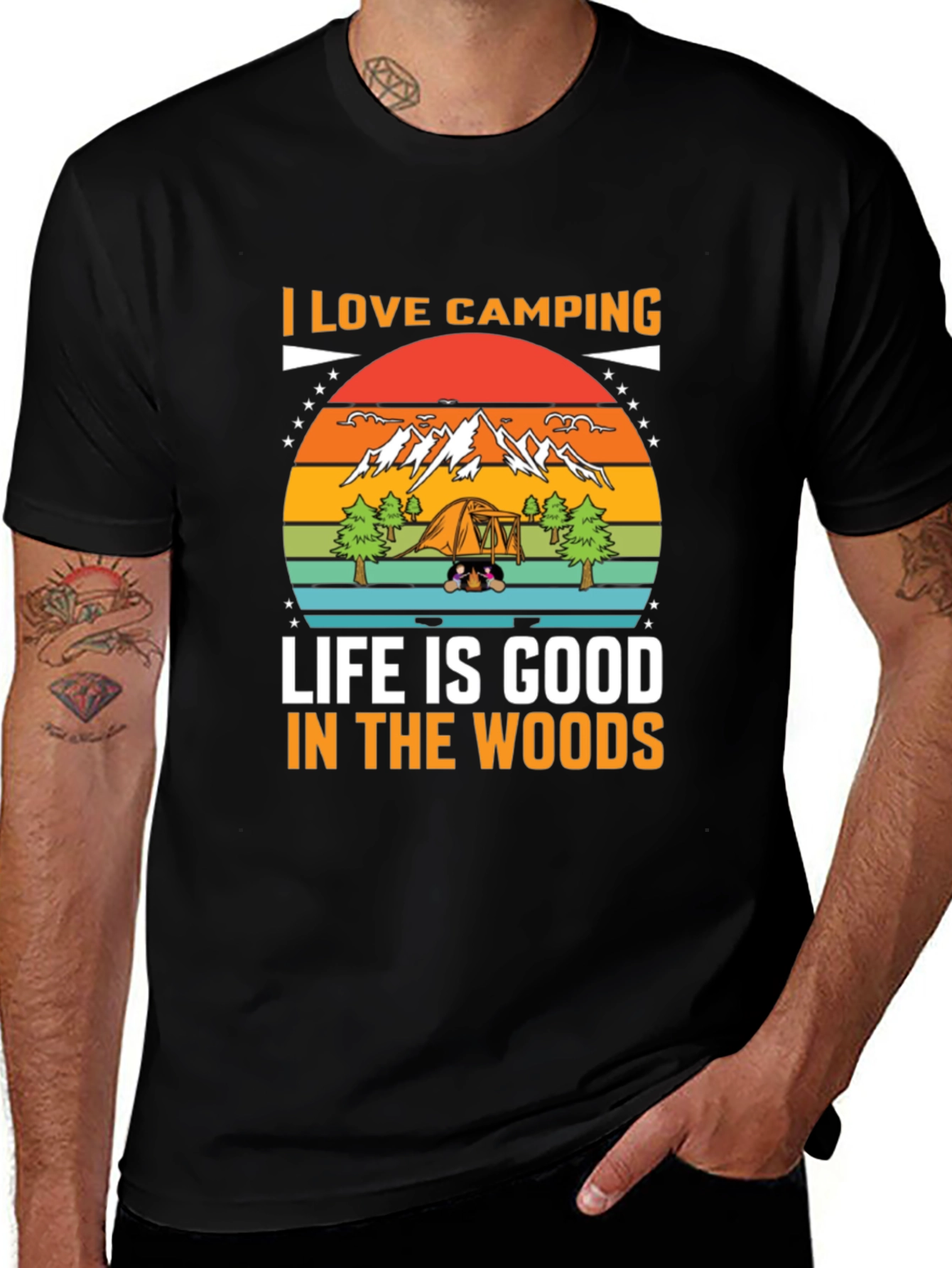 I Love Camping T-Shirt