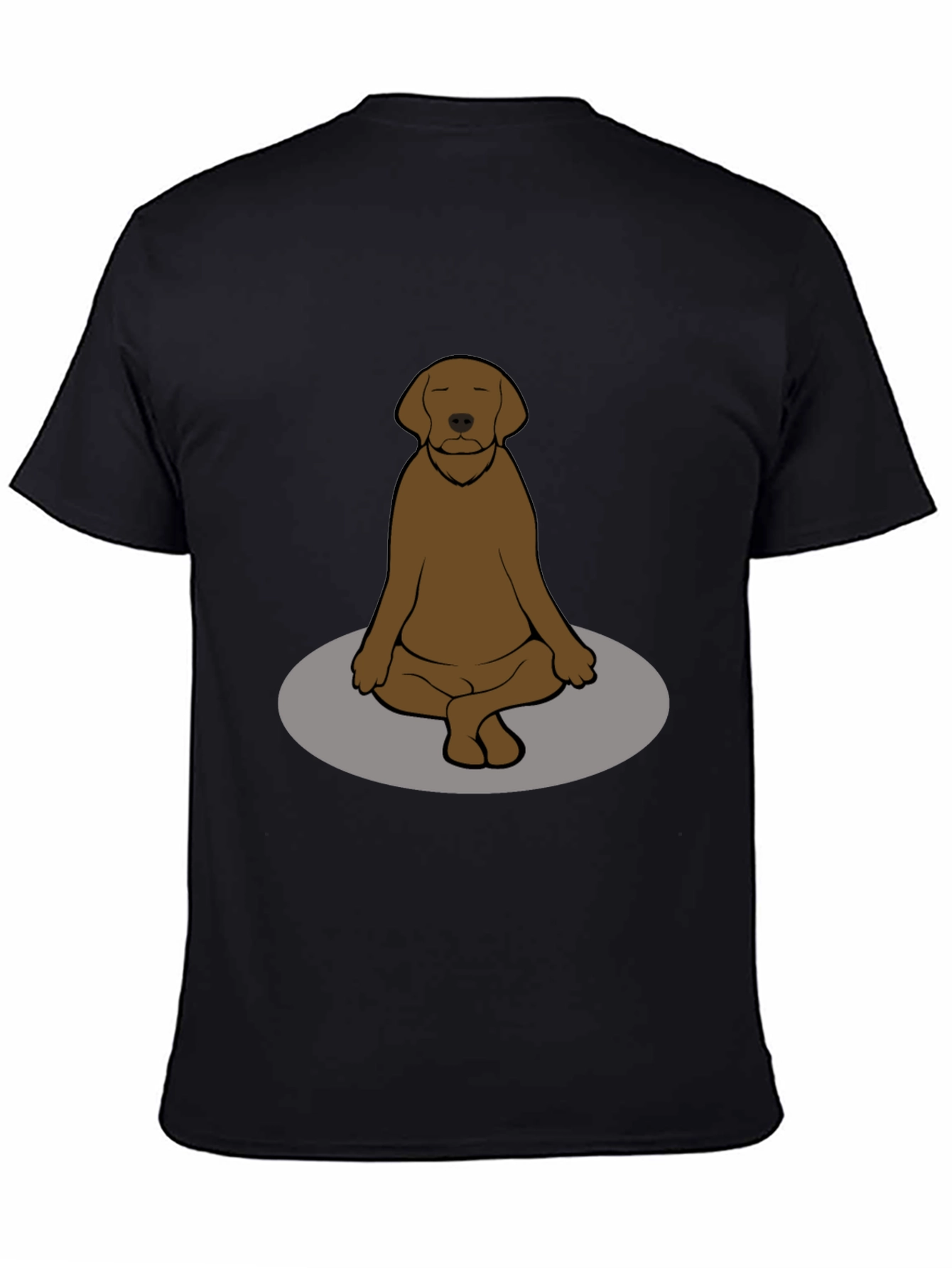 Meditating Dog T-Shirt - Zen Labrador Tee
