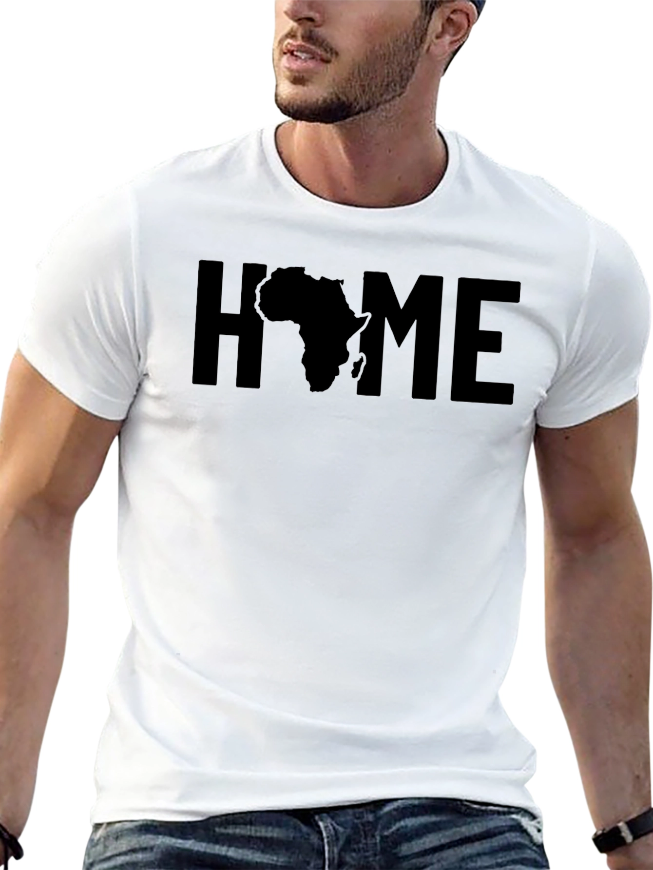 HOME Africa T-Shirt - Black Pride