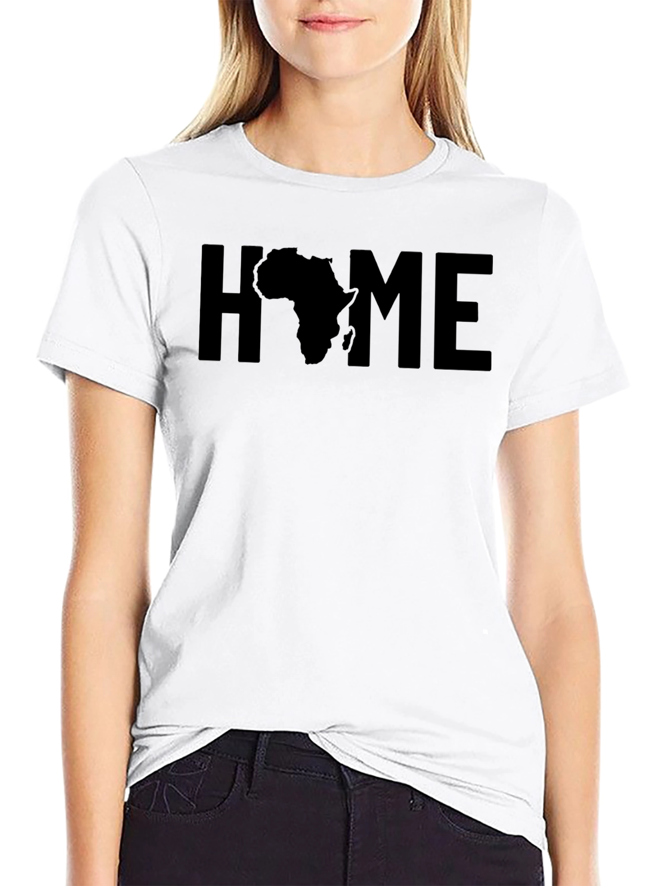 HOME Africa T-Shirt - Black Pride