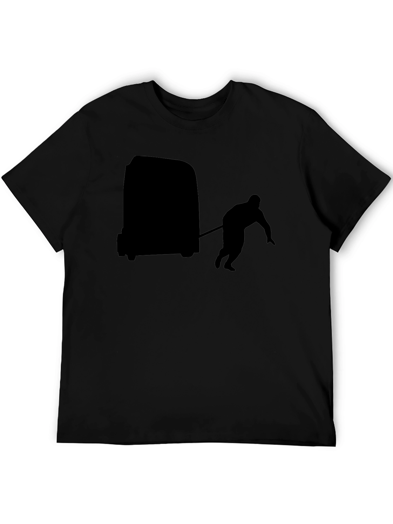 Truck Pulling T-Shirt - Black Cotton Tee