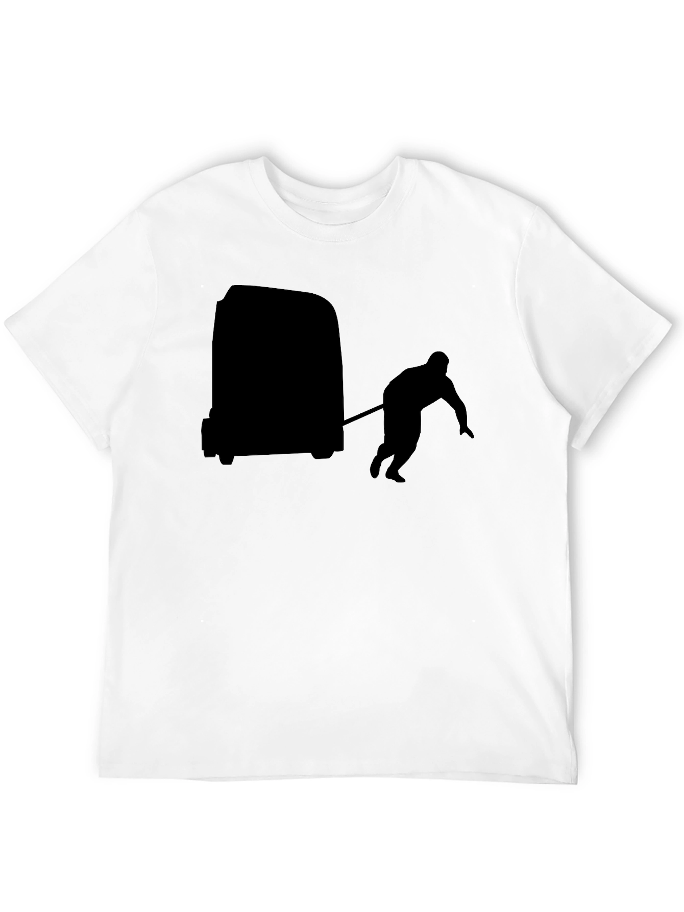 Truck Pulling T-Shirt - Black Cotton Tee