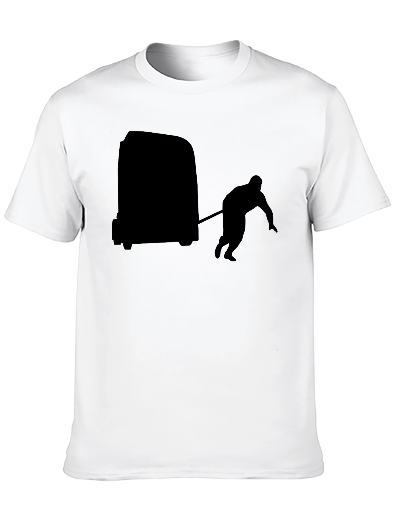 Truck Pulling T-Shirt - Black Cotton Tee