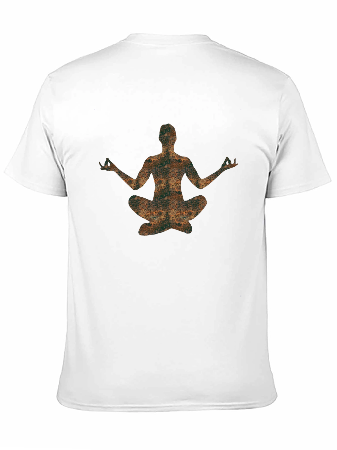 Yoga Pose Graphic Black T-Shirt