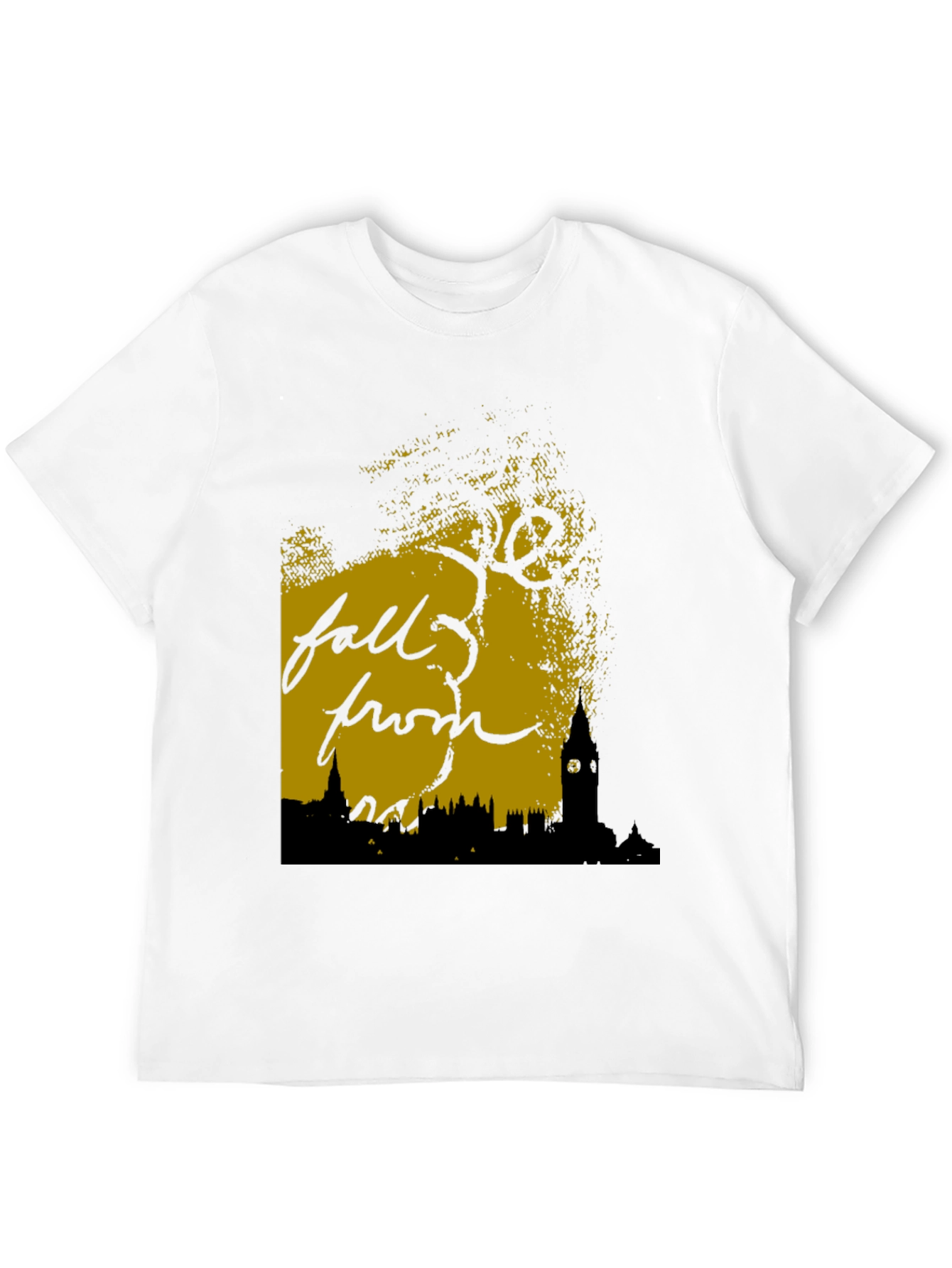 Fall From Grace Black Graphic Tee