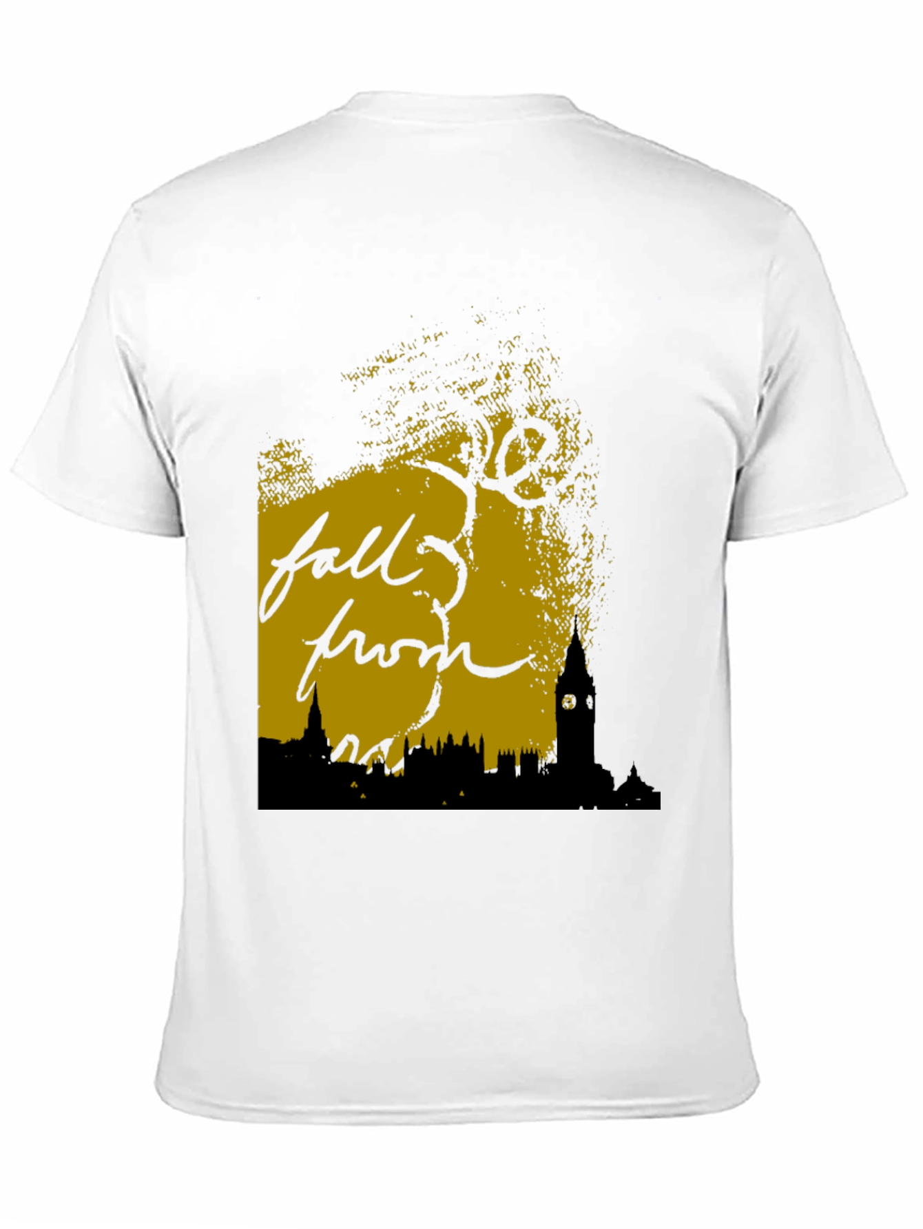 Fall From Grace Black Graphic Tee