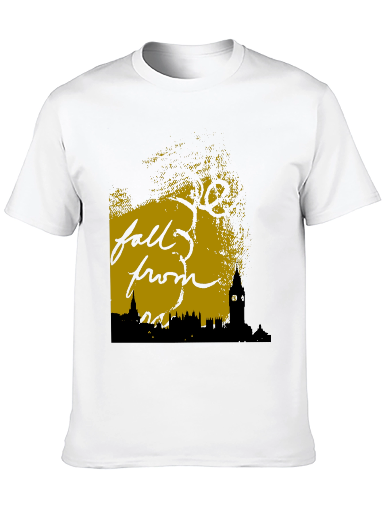 Fall From Grace Black Graphic Tee