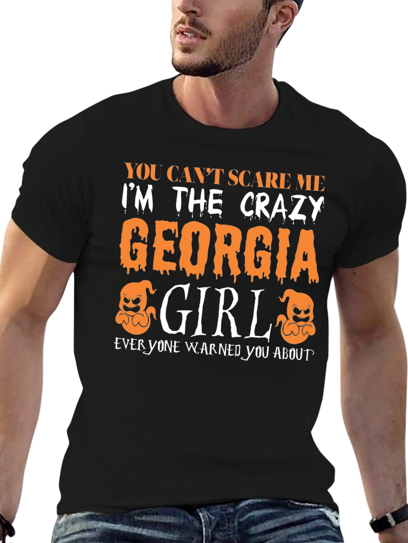 Crazy Georgia Girl Halloween T-Shirt