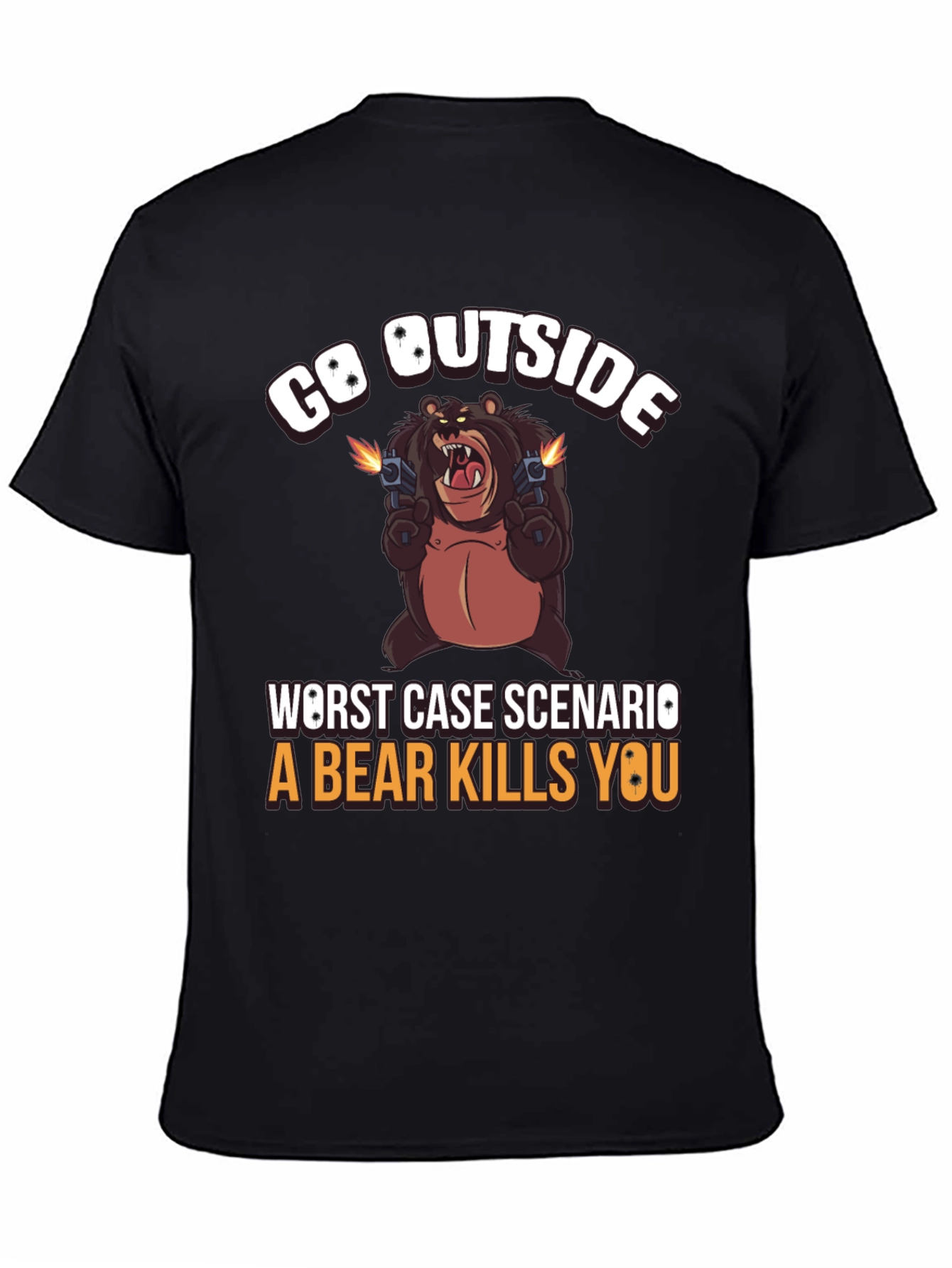 Go Outside Bear T-Shirt