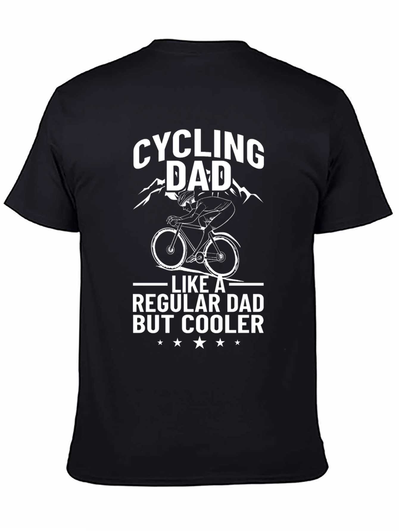 Cycling Dad T-Shirt - Cooler Than Regular