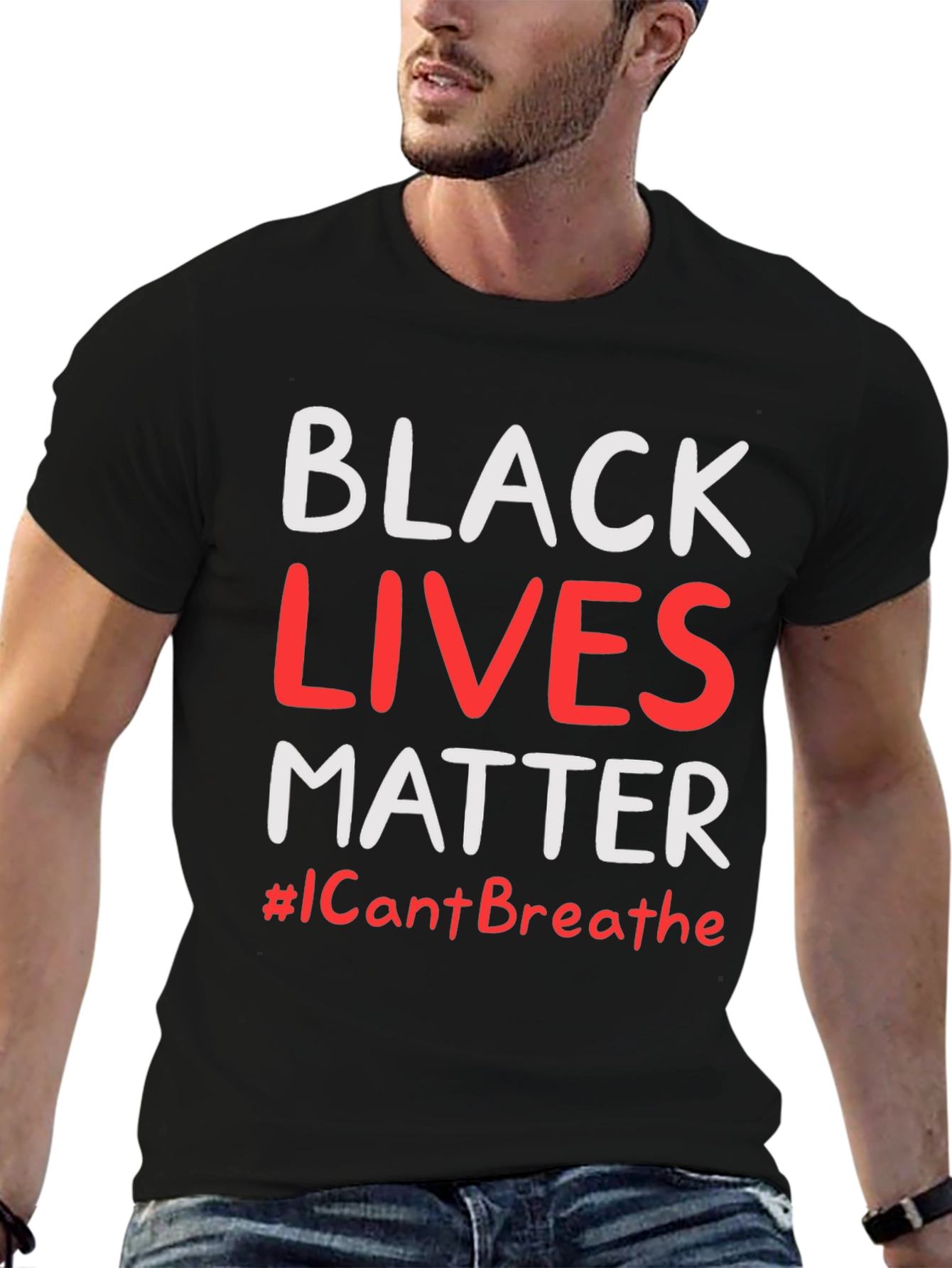 Black Lives Matter T-Shirt #ICantBreathe